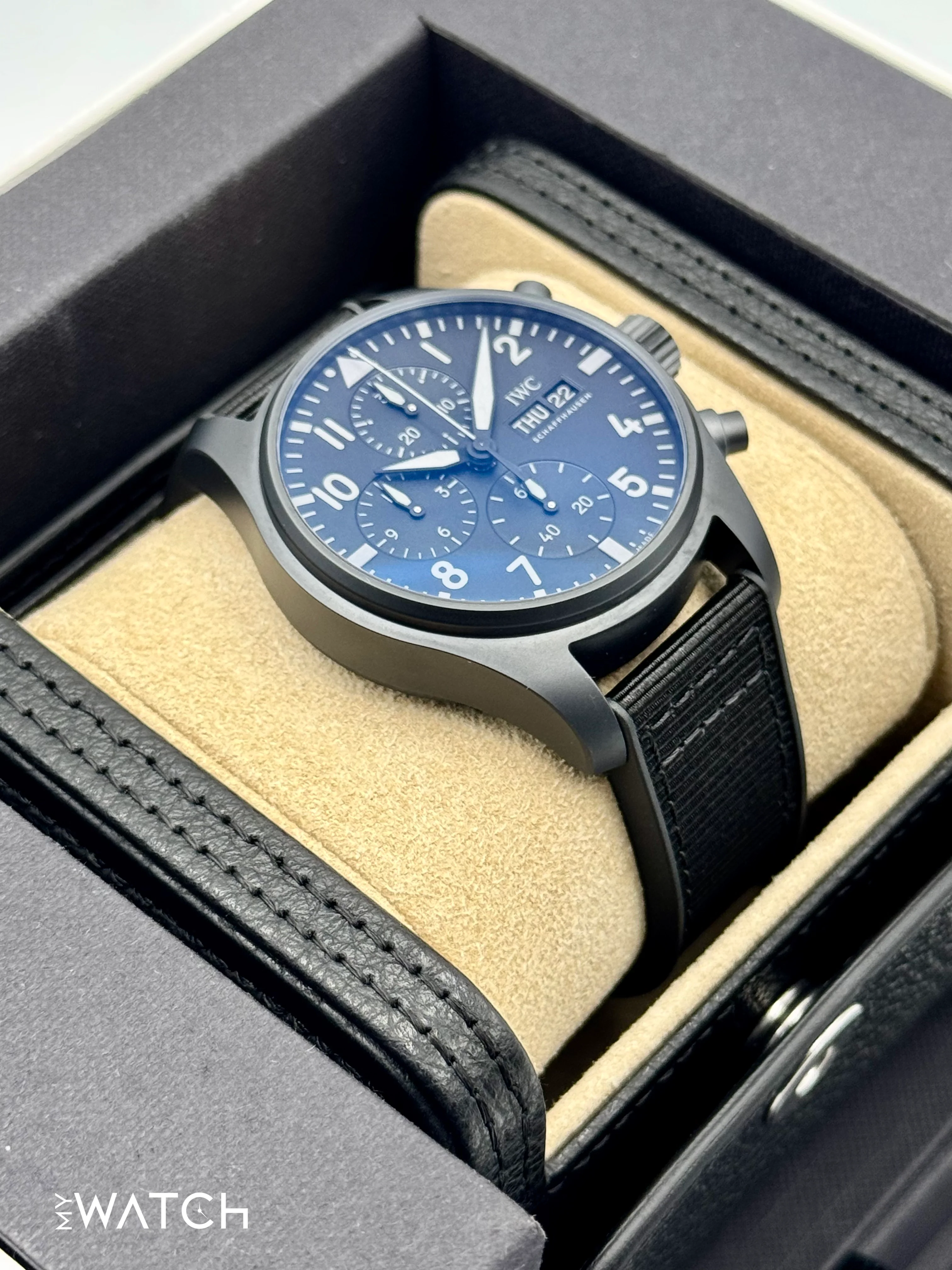 NEW 2025 IWC Pilot Chronograph Top Gun 41mm IW388106 Ceramic - Image 6