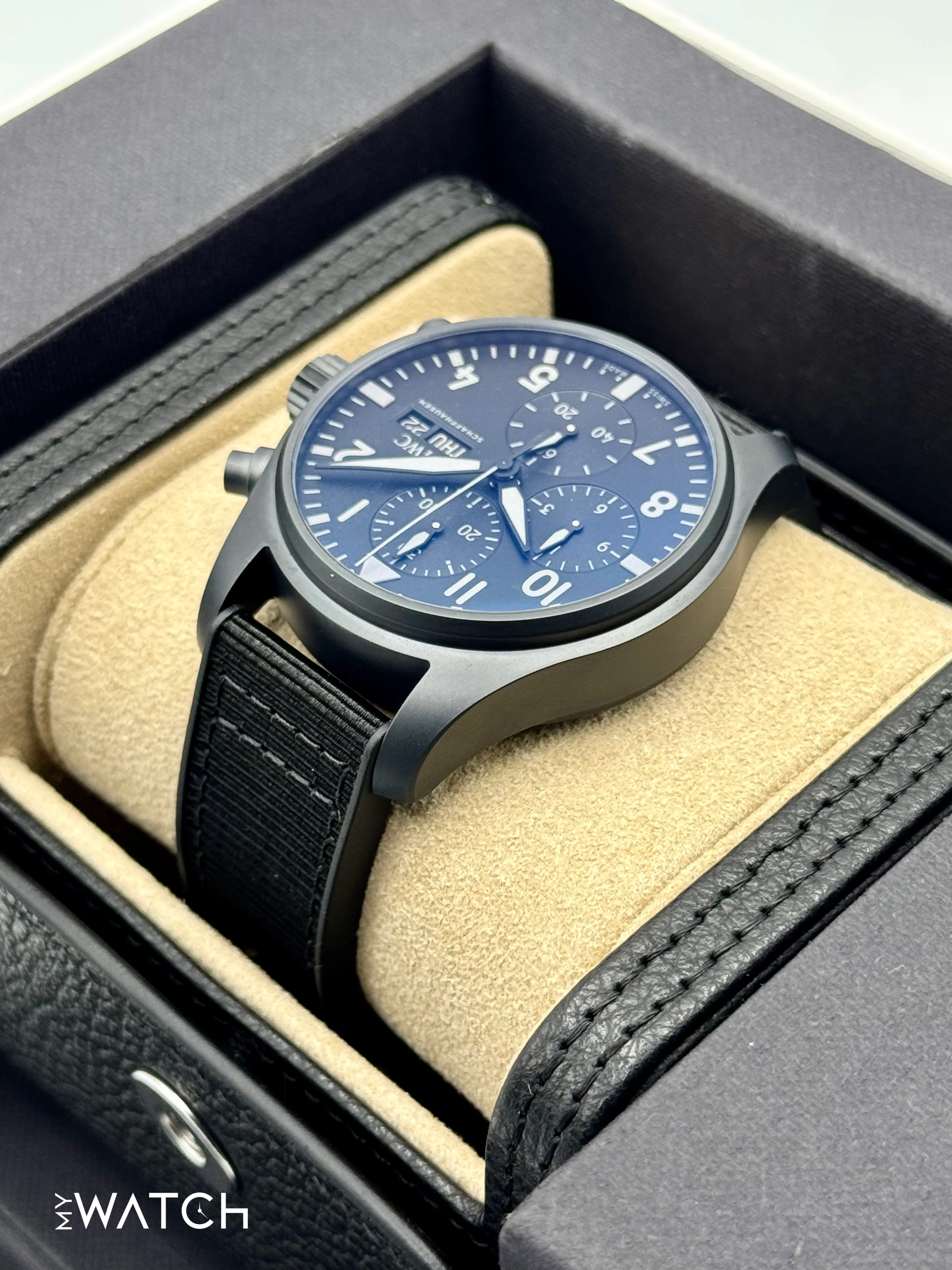 NEW 2025 IWC Pilot Chronograph Top Gun 41mm IW388106 Ceramic - Image 7
