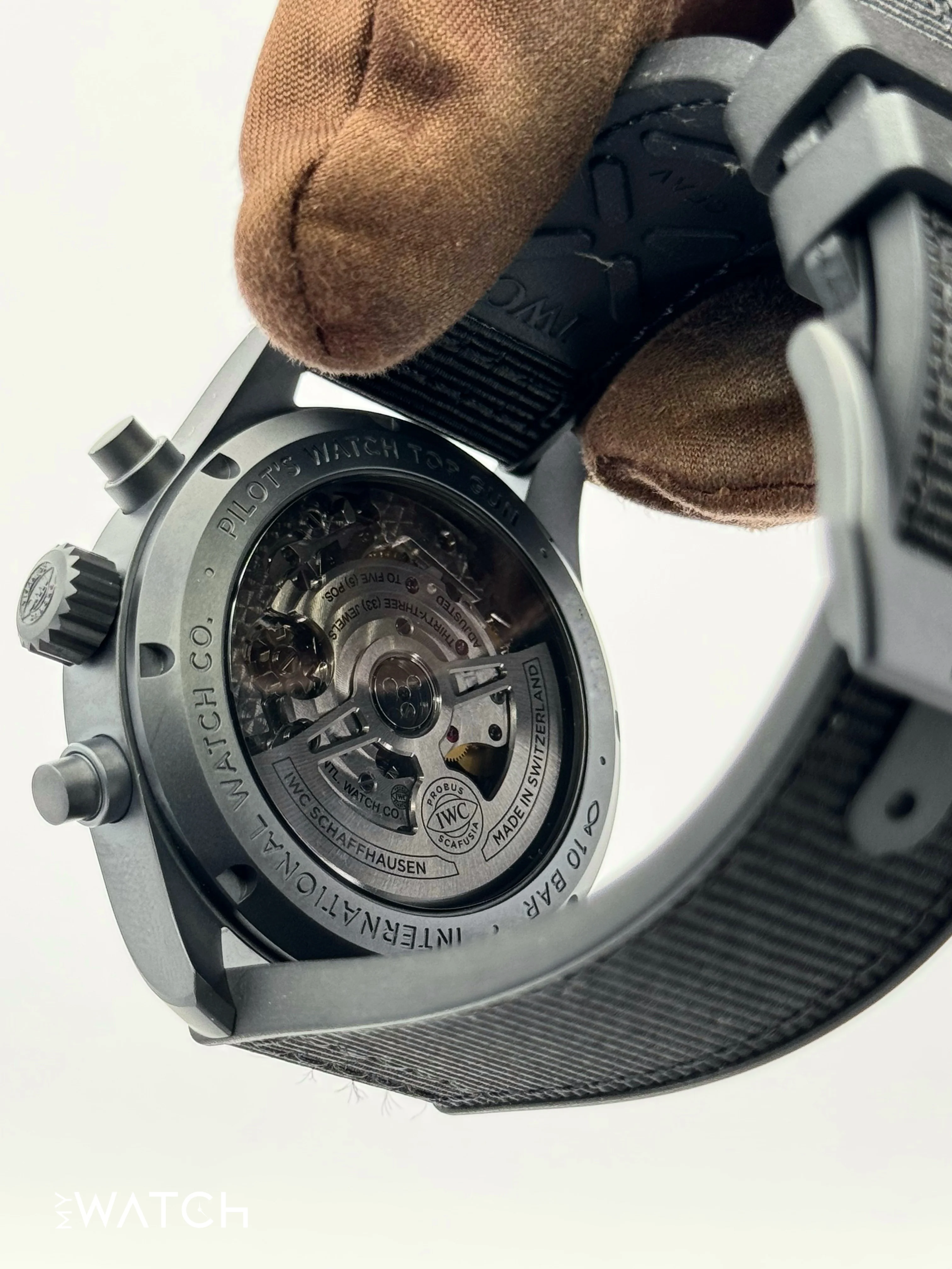 NEW 2025 IWC Pilot Chronograph Top Gun 41mm IW388106 Ceramic - Image 9
