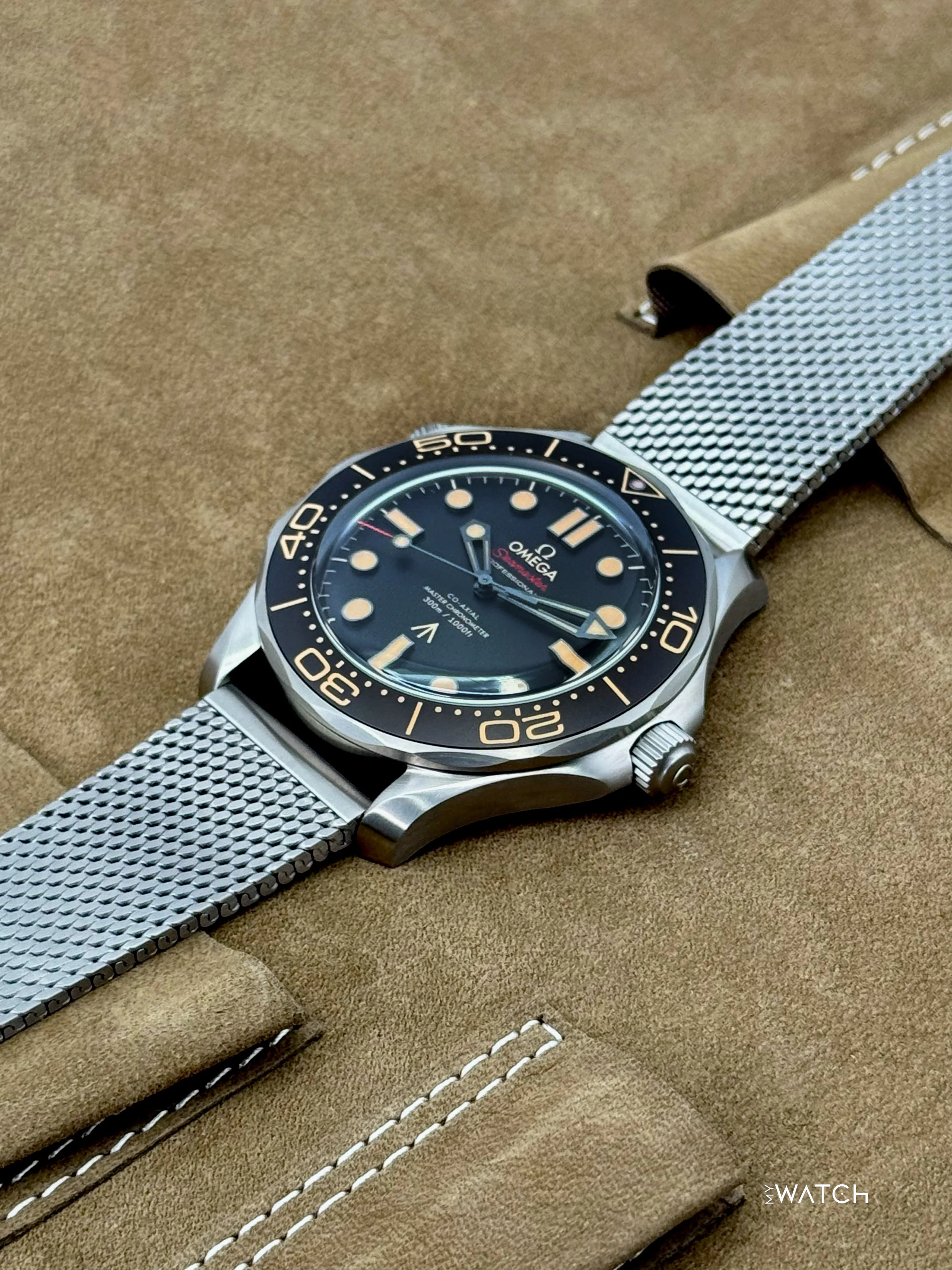 NEW 2025 Omega Seamaster Diver 300M 007 42mm Titanium Brown Dial - Image 2