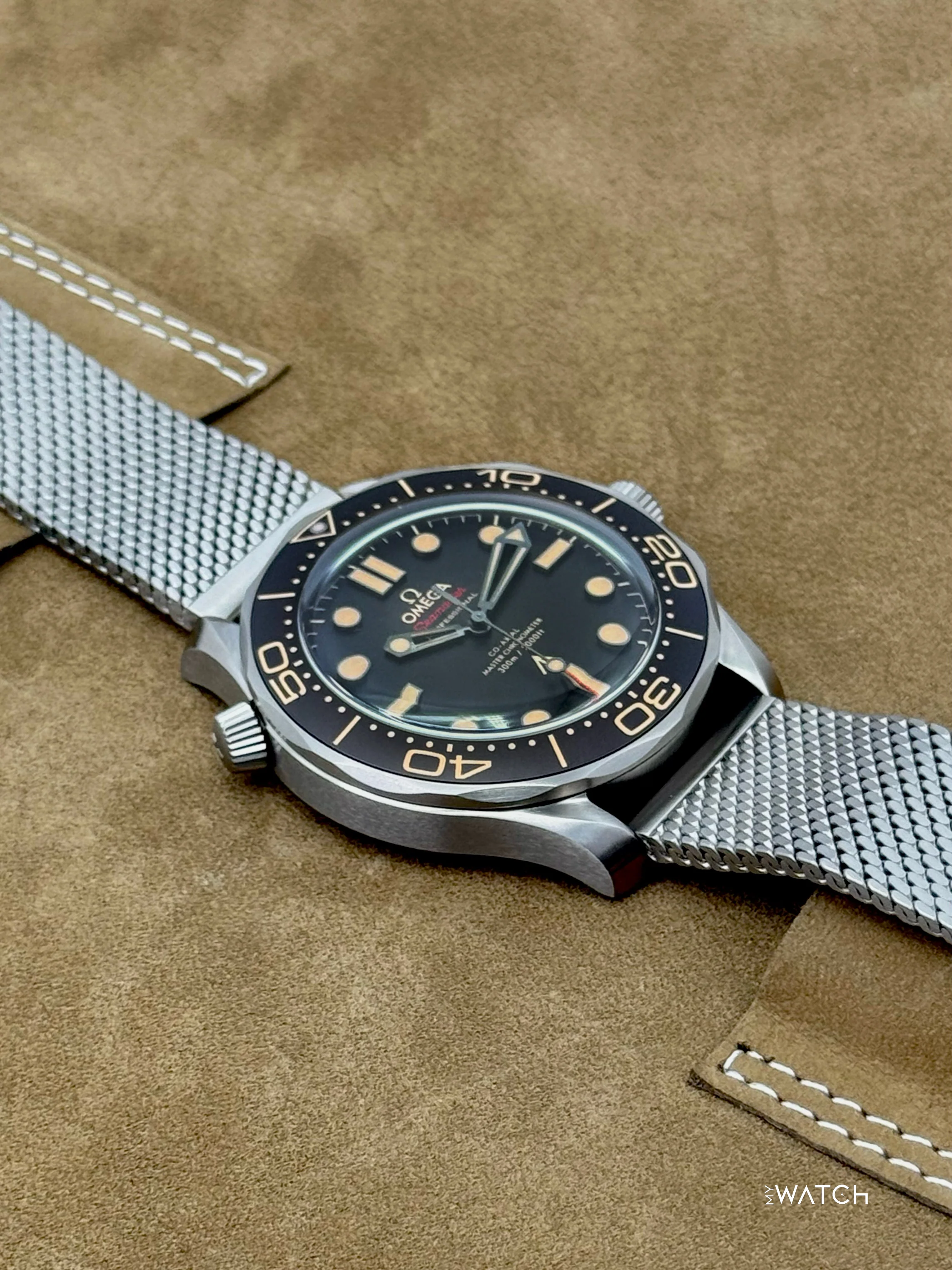 NEW 2025 Omega Seamaster Diver 300M 007 42mm Titanium Brown Dial - Image 3