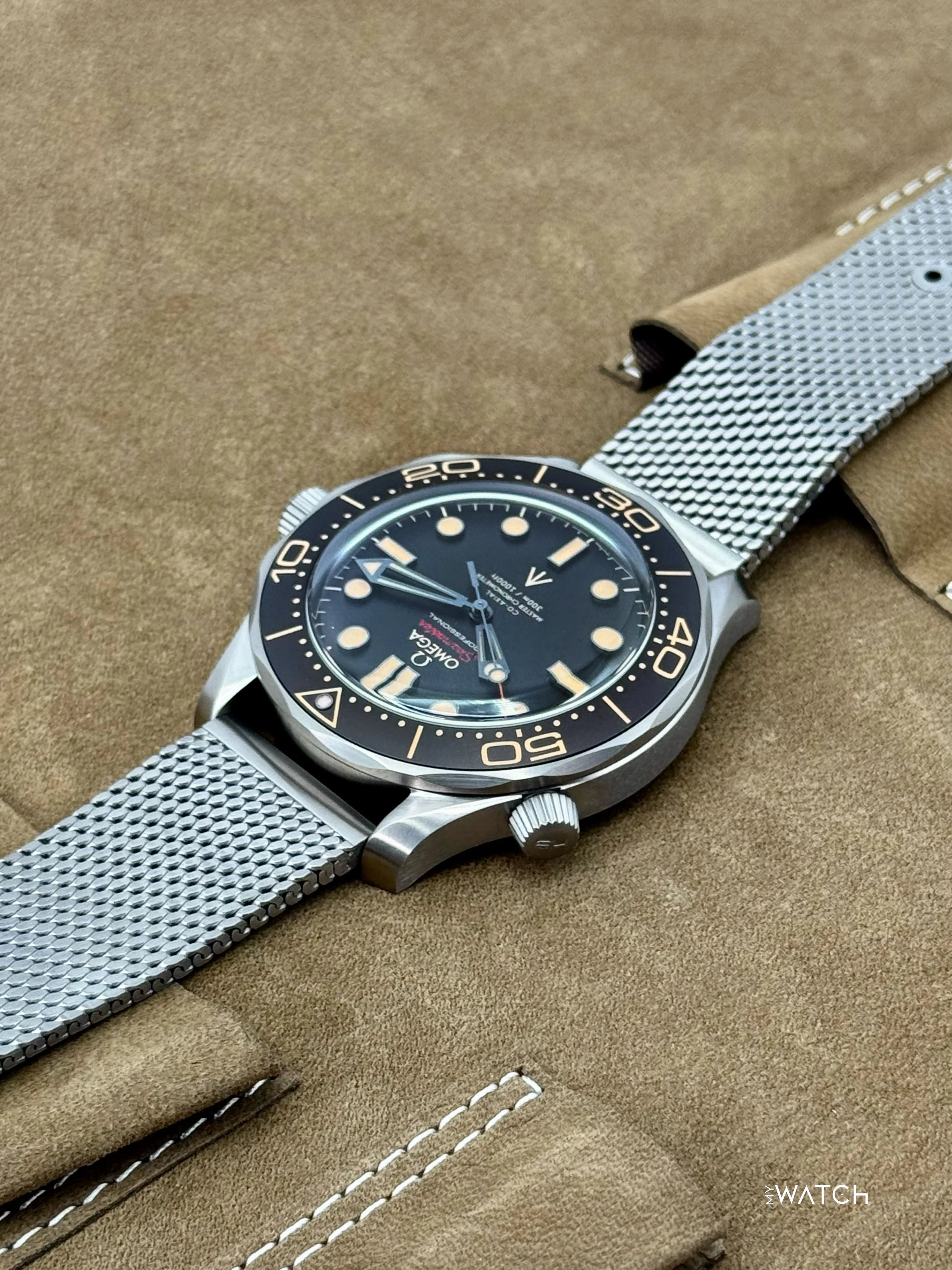 NEW 2025 Omega Seamaster Diver 300M 007 42mm Titanium Brown Dial - Image 4