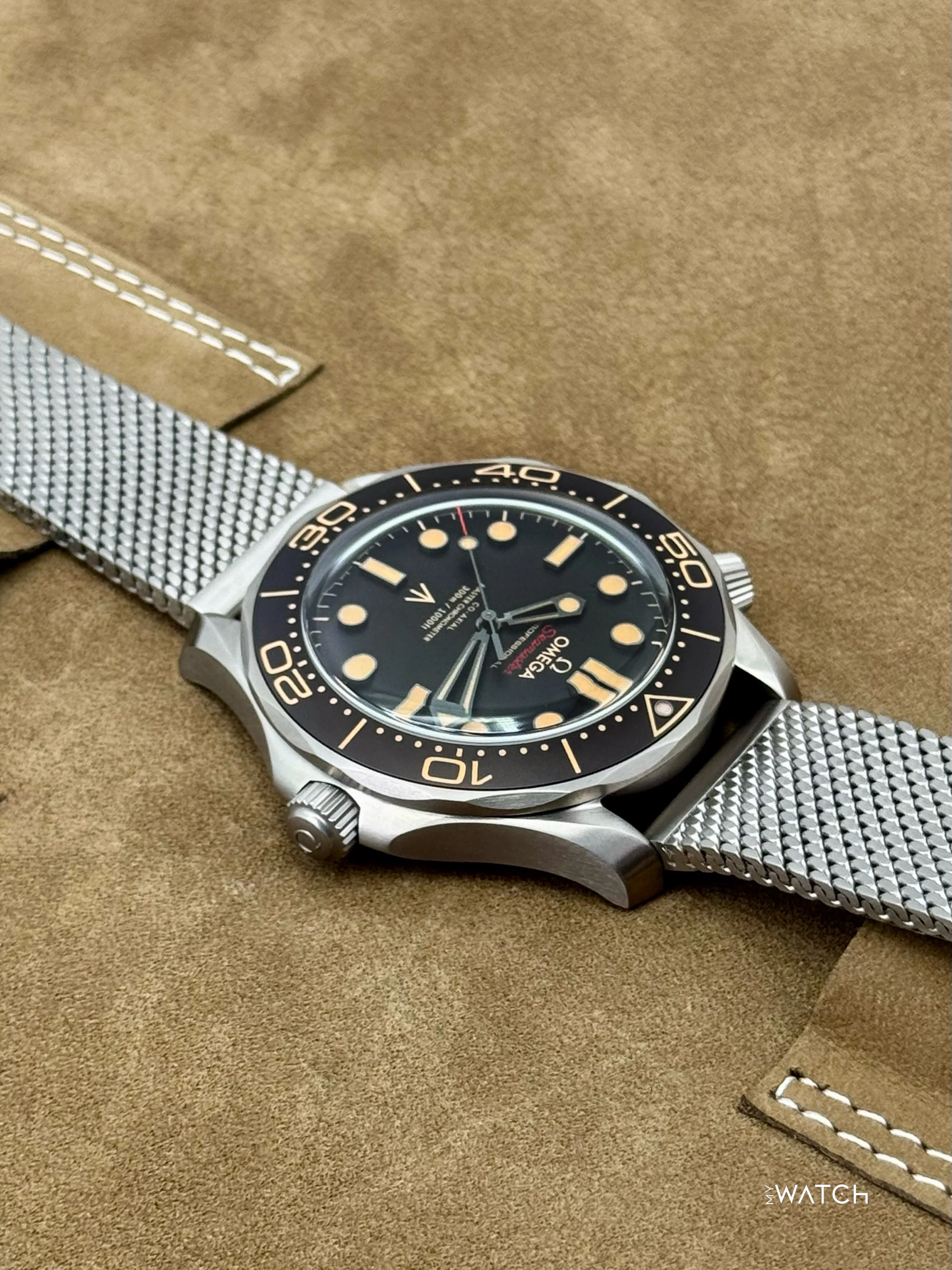 NEW 2025 Omega Seamaster Diver 300M 007 42mm Titanium Brown Dial - Image 5
