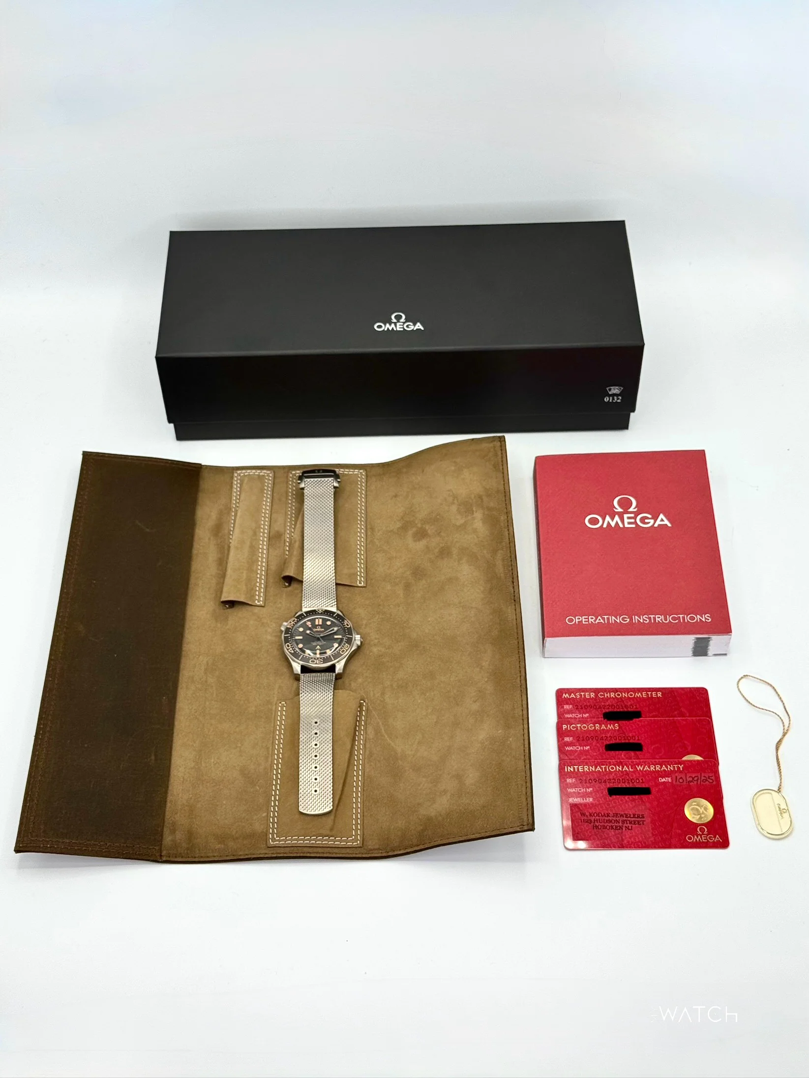 NEW 2025 Omega Seamaster Diver 300M 007 42mm Titanium Brown Dial - Image 7