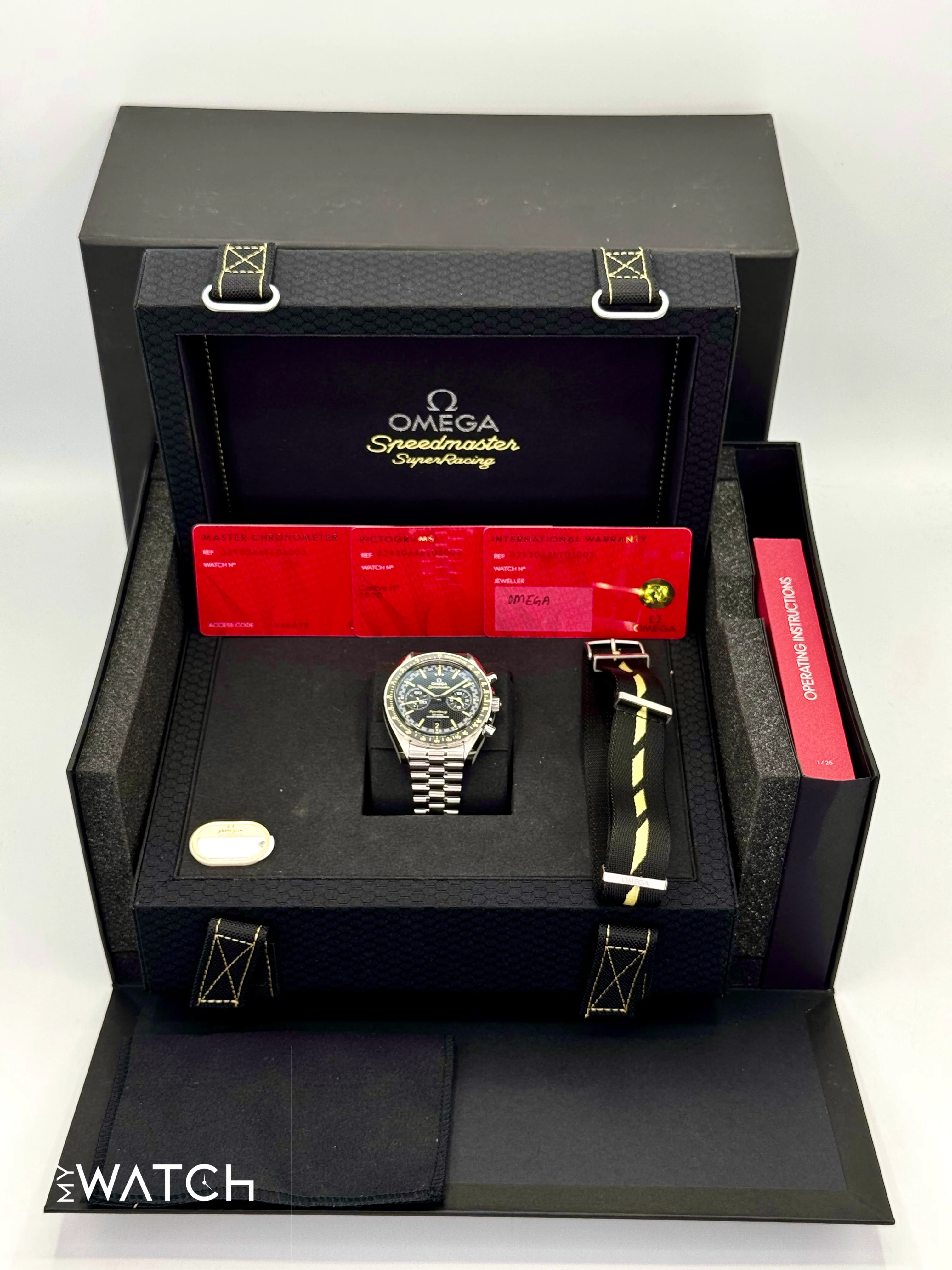NEW 2025 Omega Speedmaster Super Racing 44mm 329.30.44.51.01.003 - Image 10