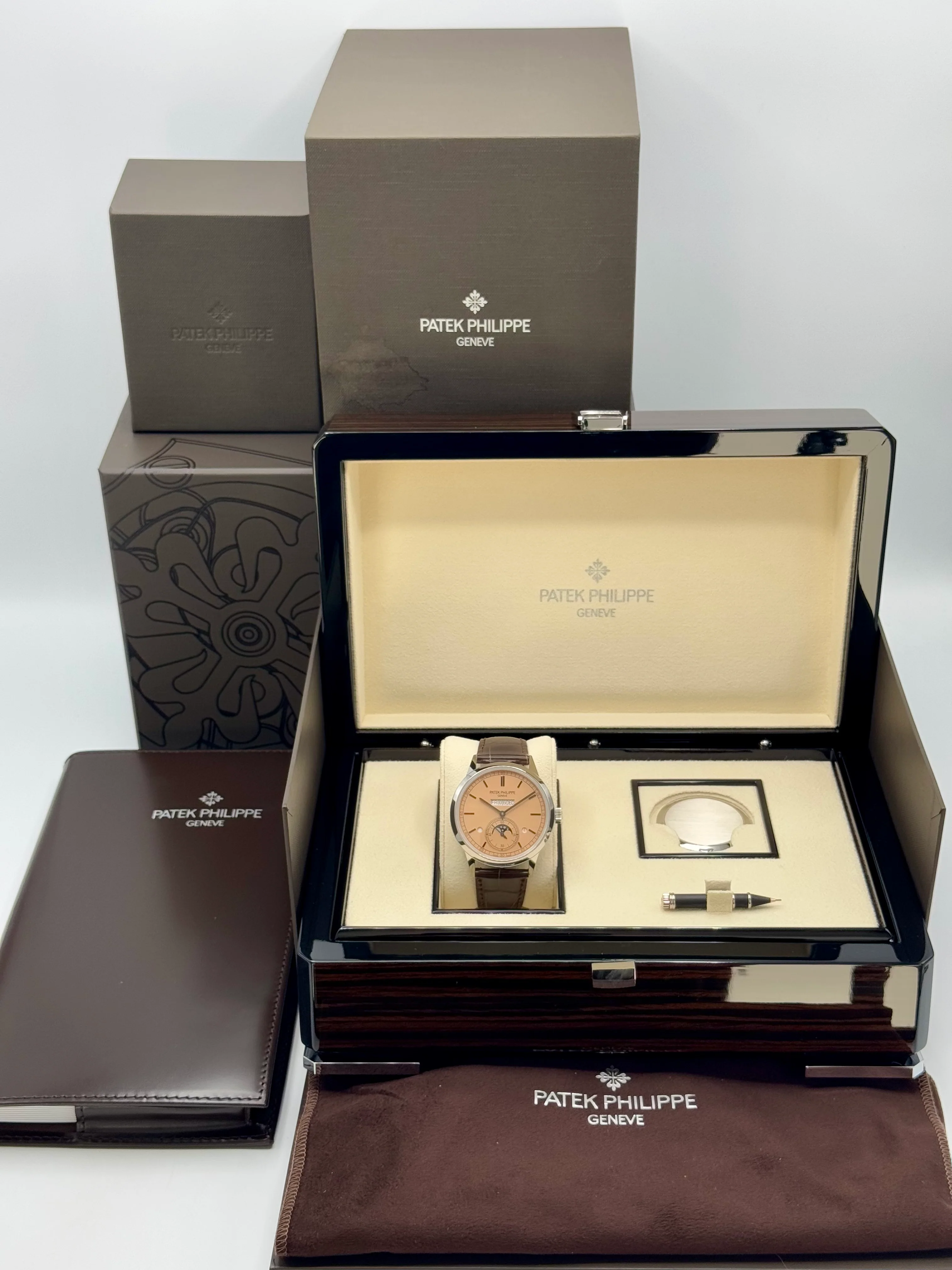 NEW 2025 Patek Philippe 5236P Perpetual Calendar Salmon Dial - Image 12