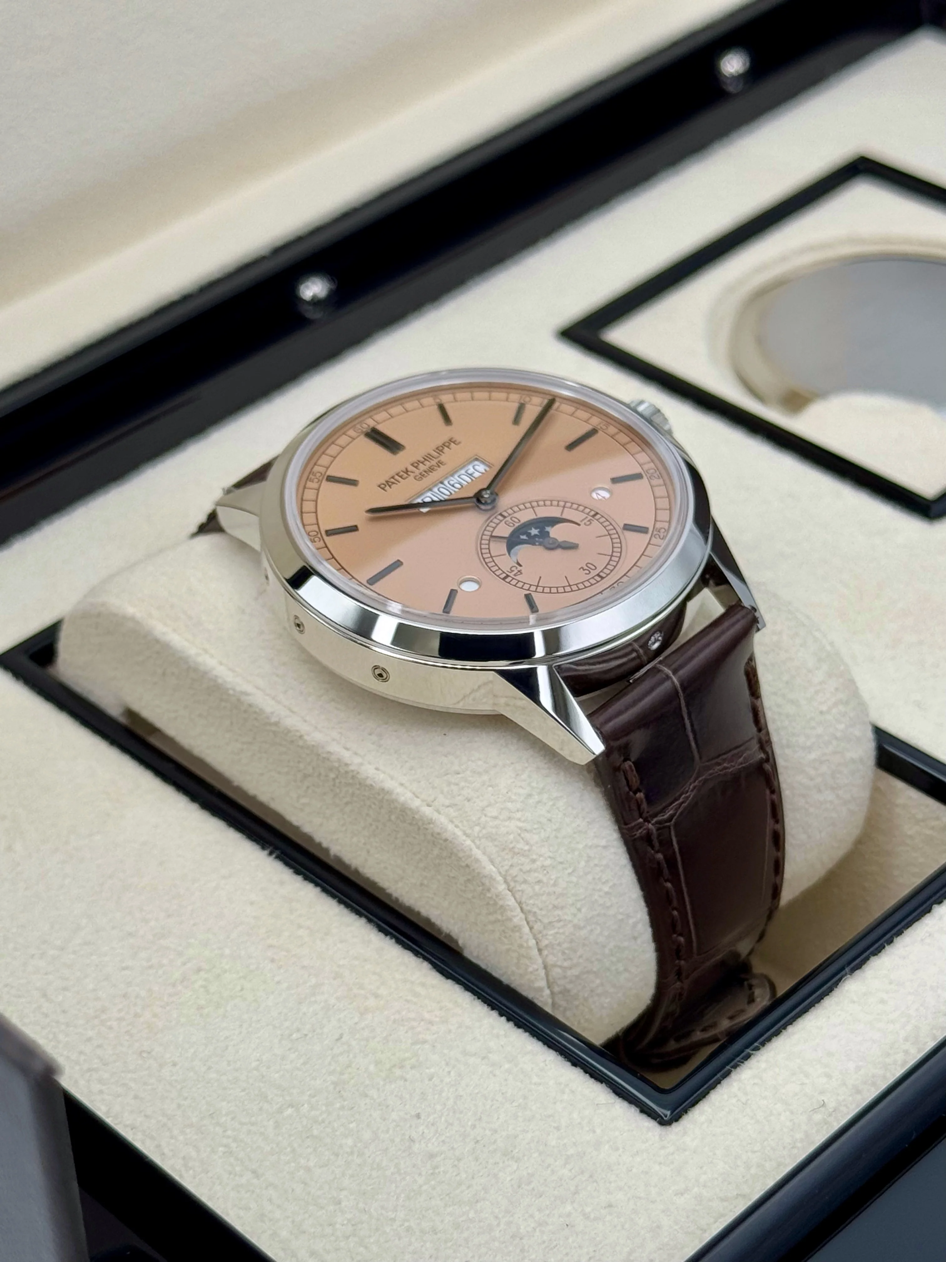 NEW 2025 Patek Philippe 5236P Perpetual Calendar Salmon Dial - Image 6