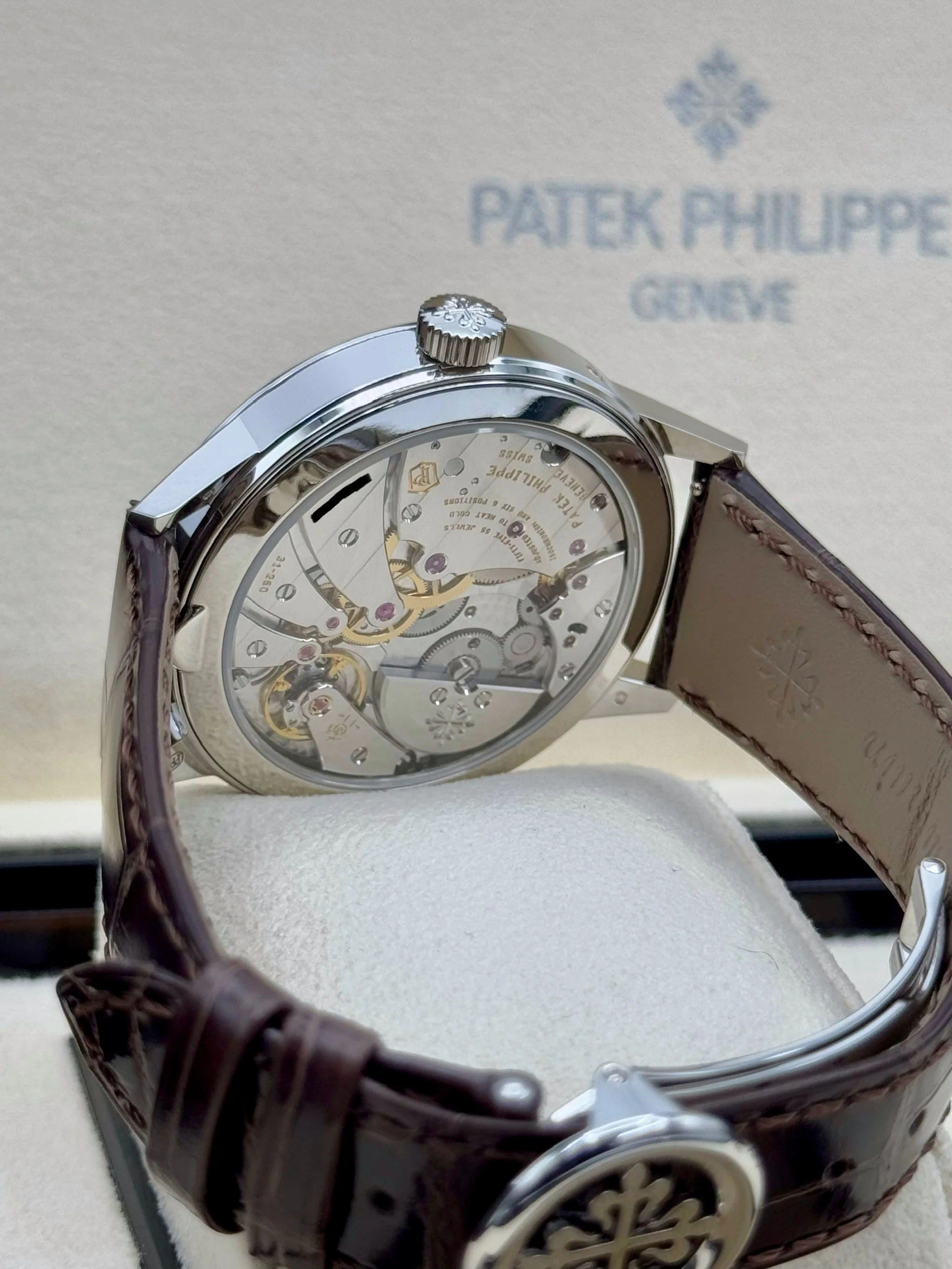 NEW 2025 Patek Philippe 5236P Perpetual Calendar Salmon Dial - Image 9