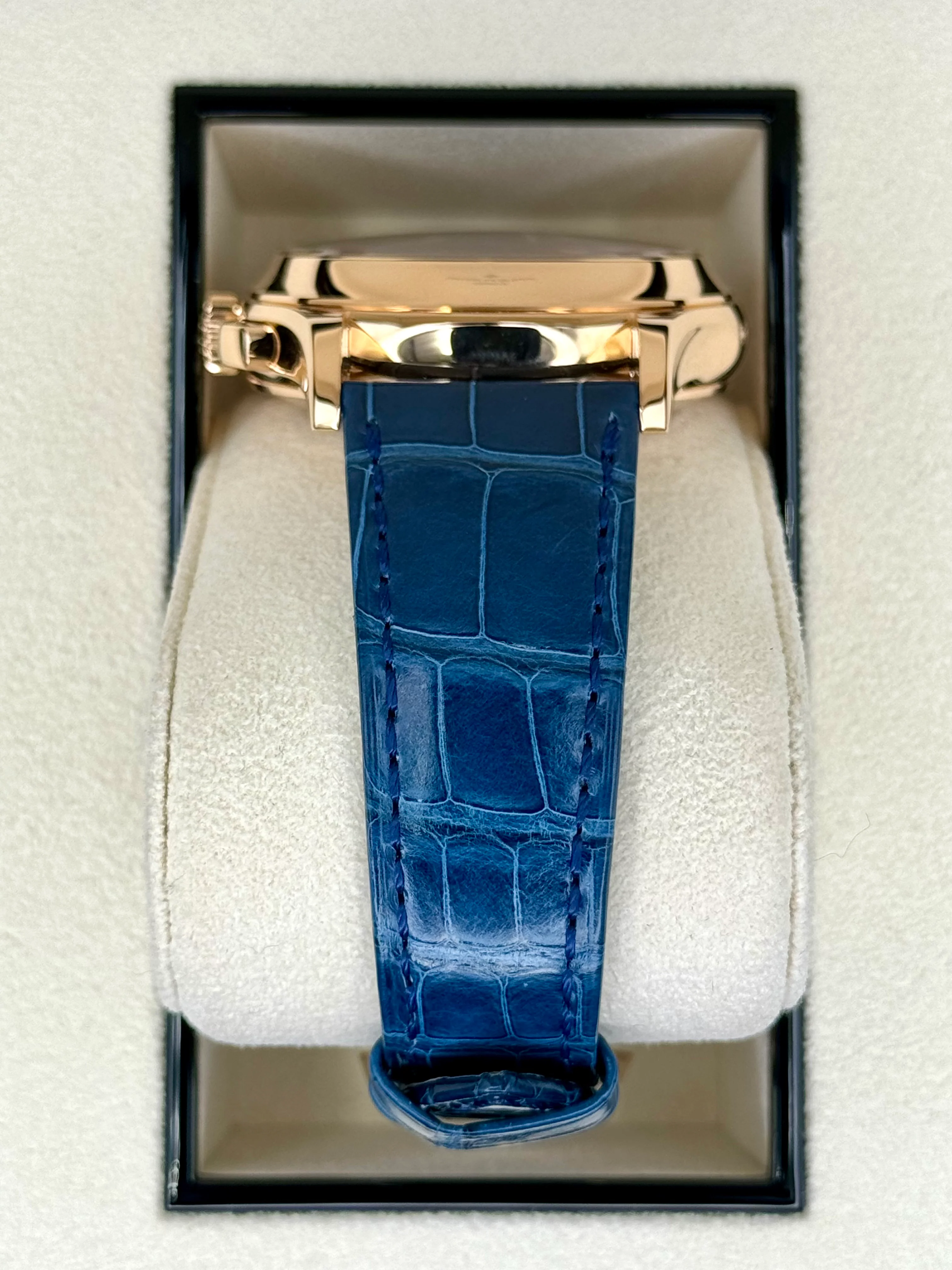 NEW 2025 Patek Philippe 5905R Flyback Chronograph Annual Calendar Blue Dial - Image 4