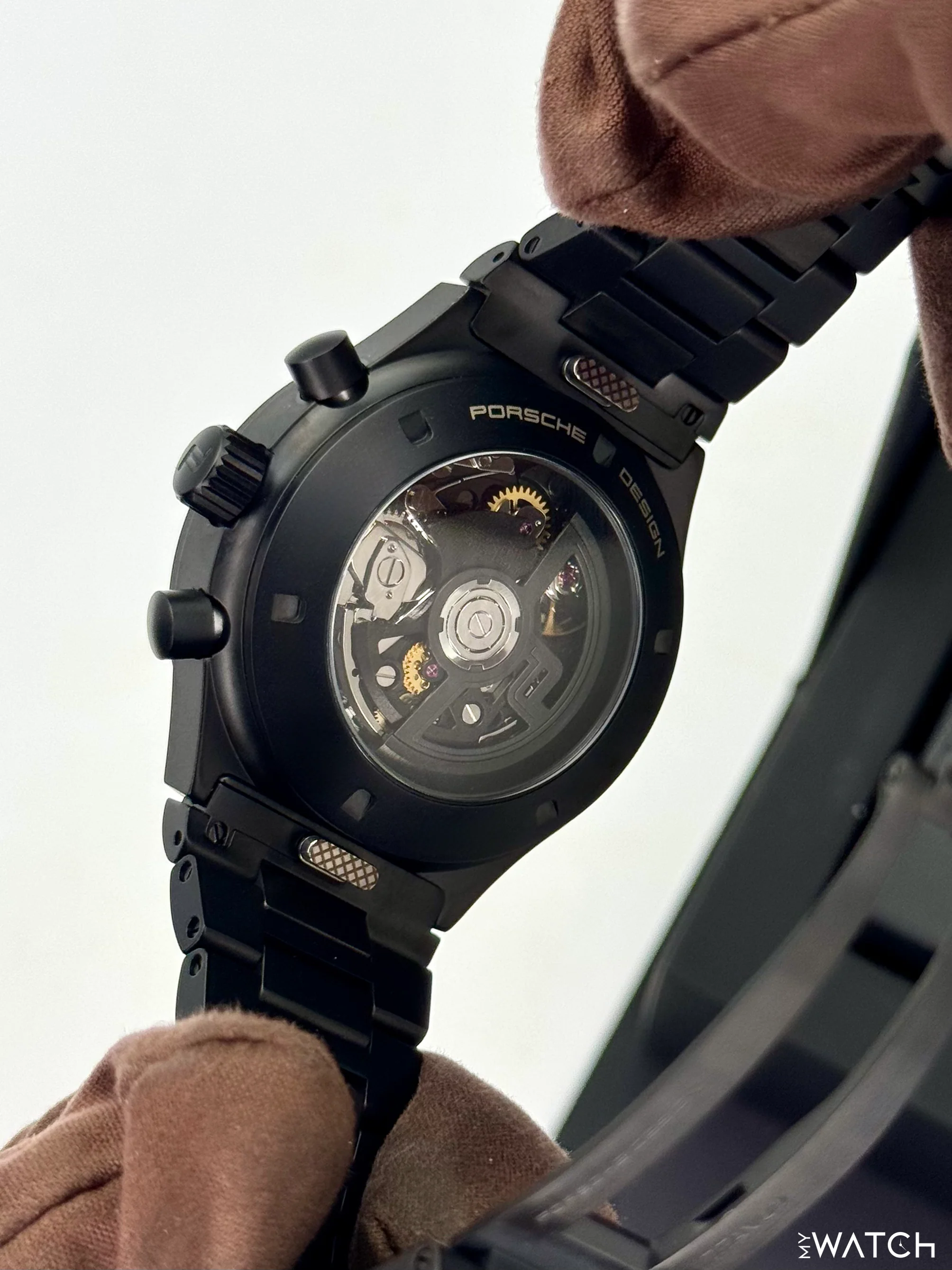 NEW 2025 Porsche Design Numbered Edition 41mm 6043.7.01.001.01.5 Titanium Black Dial - Image 9