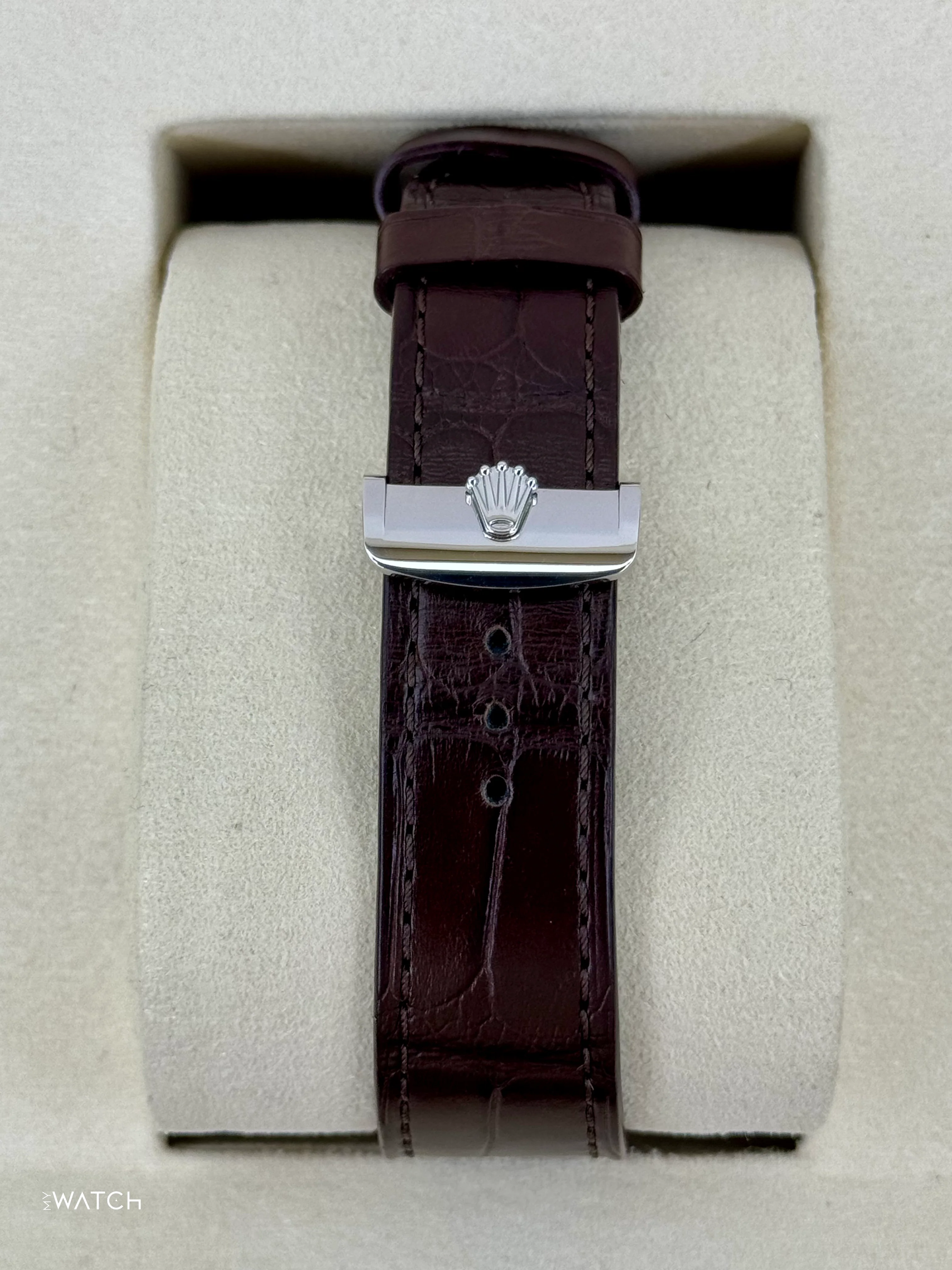 NEW 2025 Rolex 1908 39mm 52506 Platinum Ice Blue Dial - Image 2