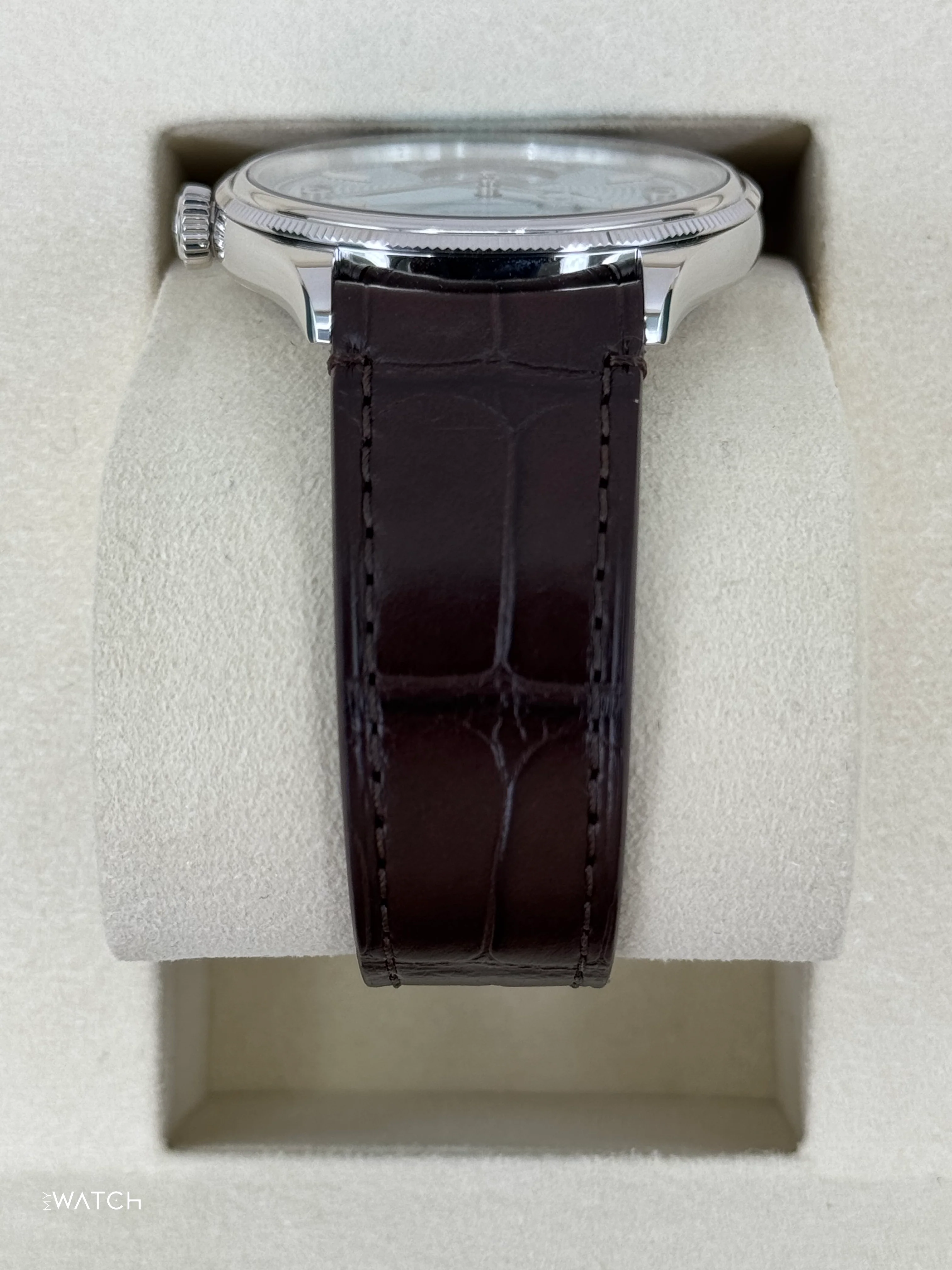 NEW 2025 Rolex 1908 39mm 52506 Platinum Ice Blue Dial - Image 4