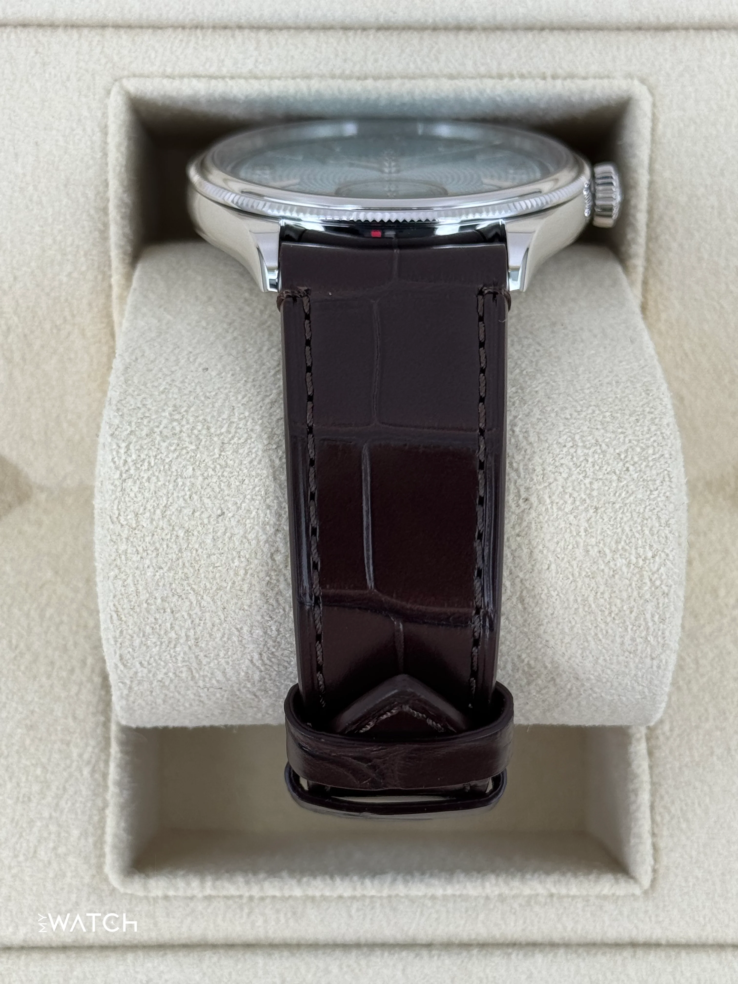 NEW 2025 Rolex 1908 39mm 52506 Platinum Ice Blue Dial - Image 3