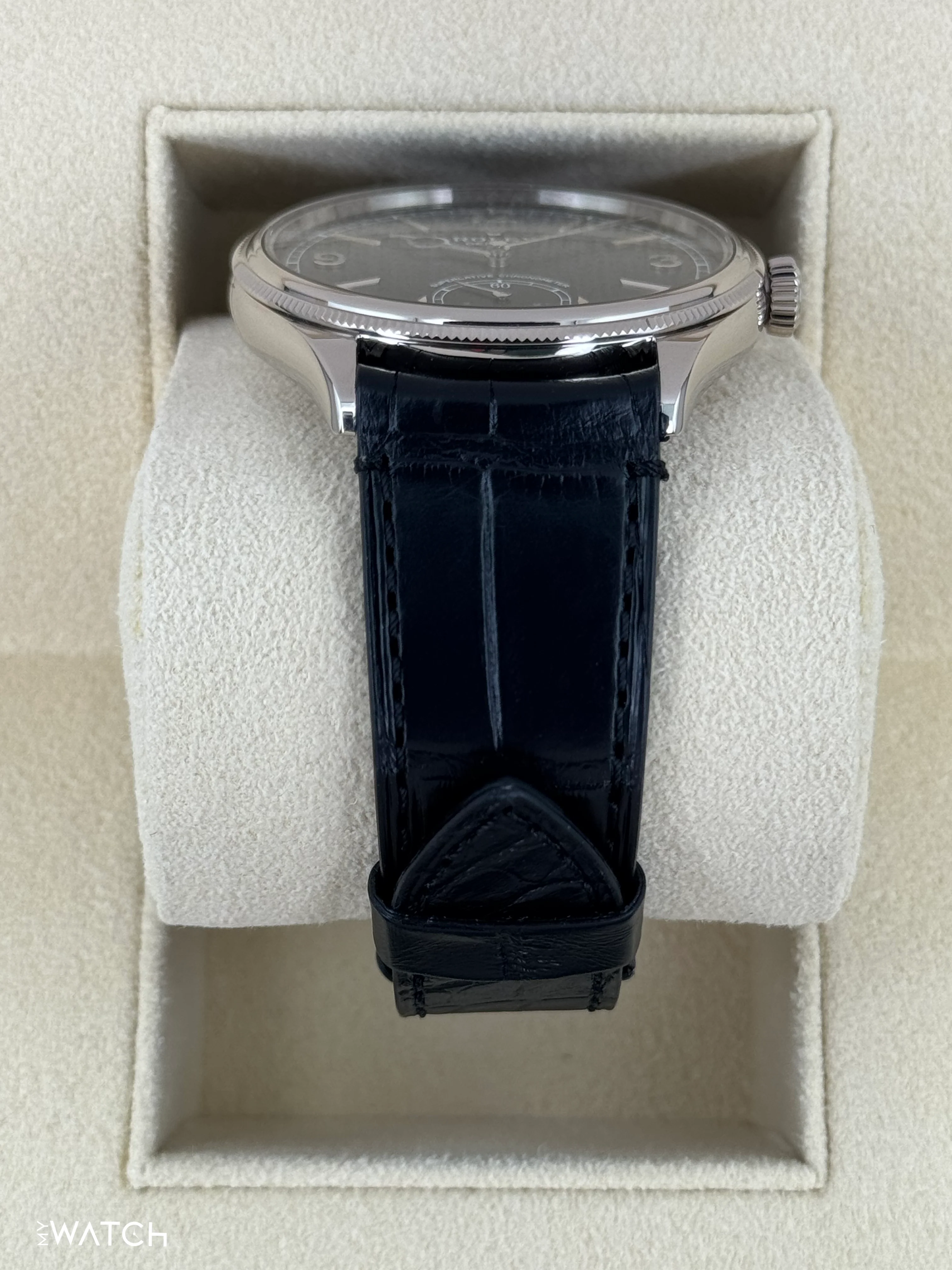 NEW 2025 Rolex 1908 39mm 52509 18kt White Gold Black Dial - Image 3