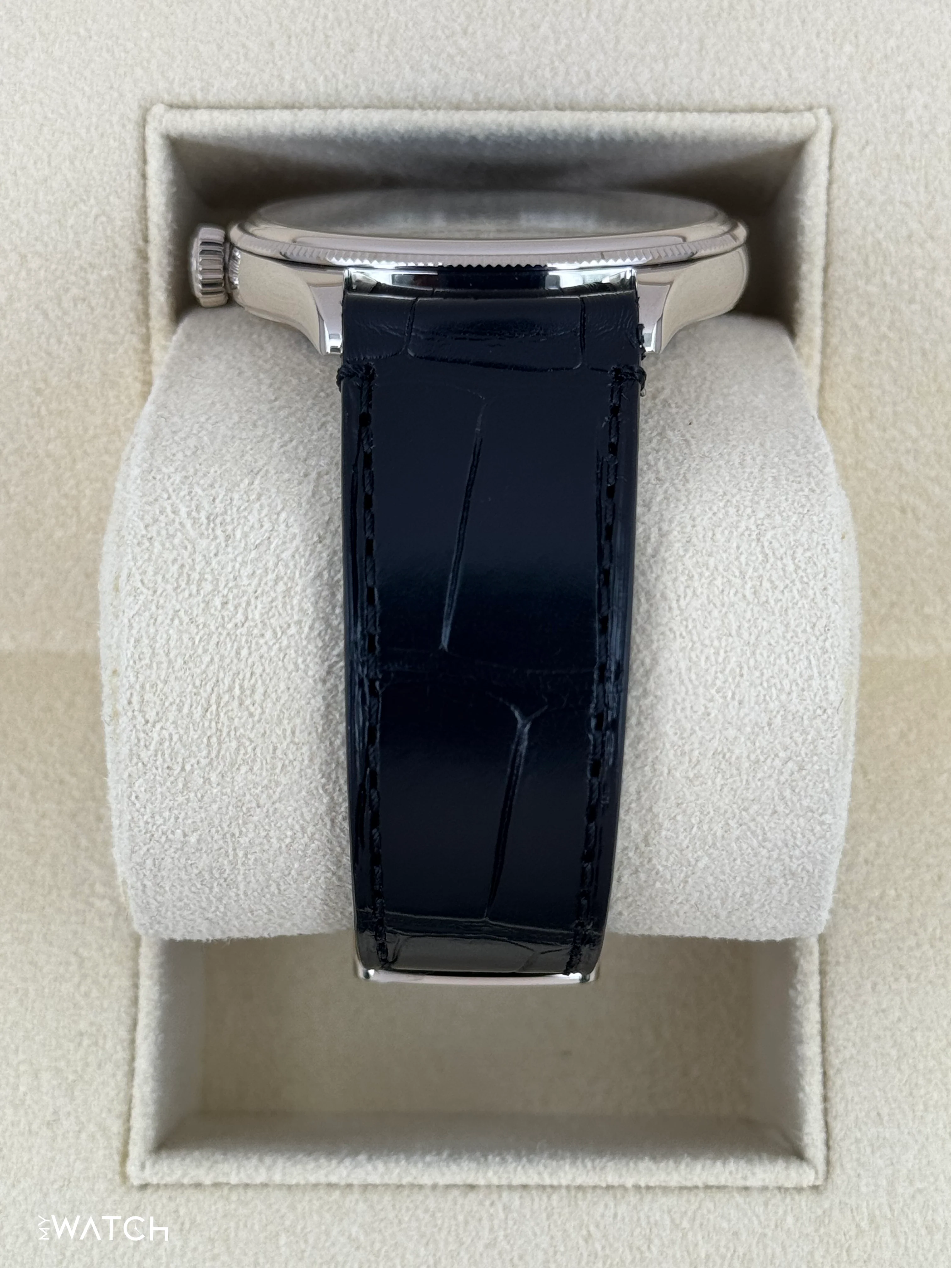 NEW 2025 Rolex 1908 39mm 52509 18kt White Gold Black Dial - Image 4