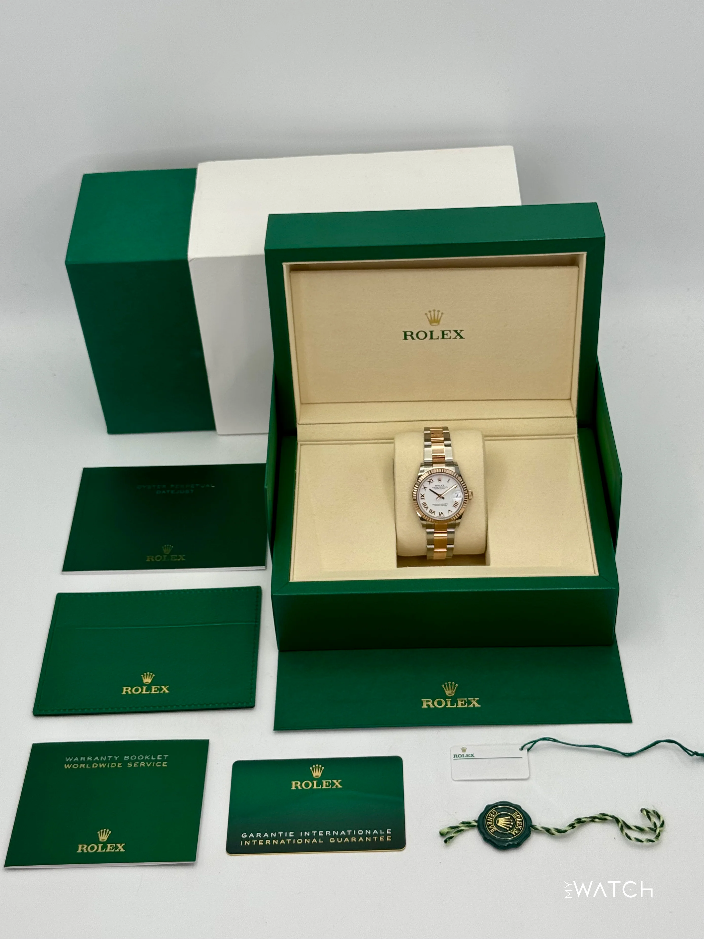 NEW 2025 Rolex Ladies Datejust 31mm 278271 Two-Tone Oyster White Dial - Image 10