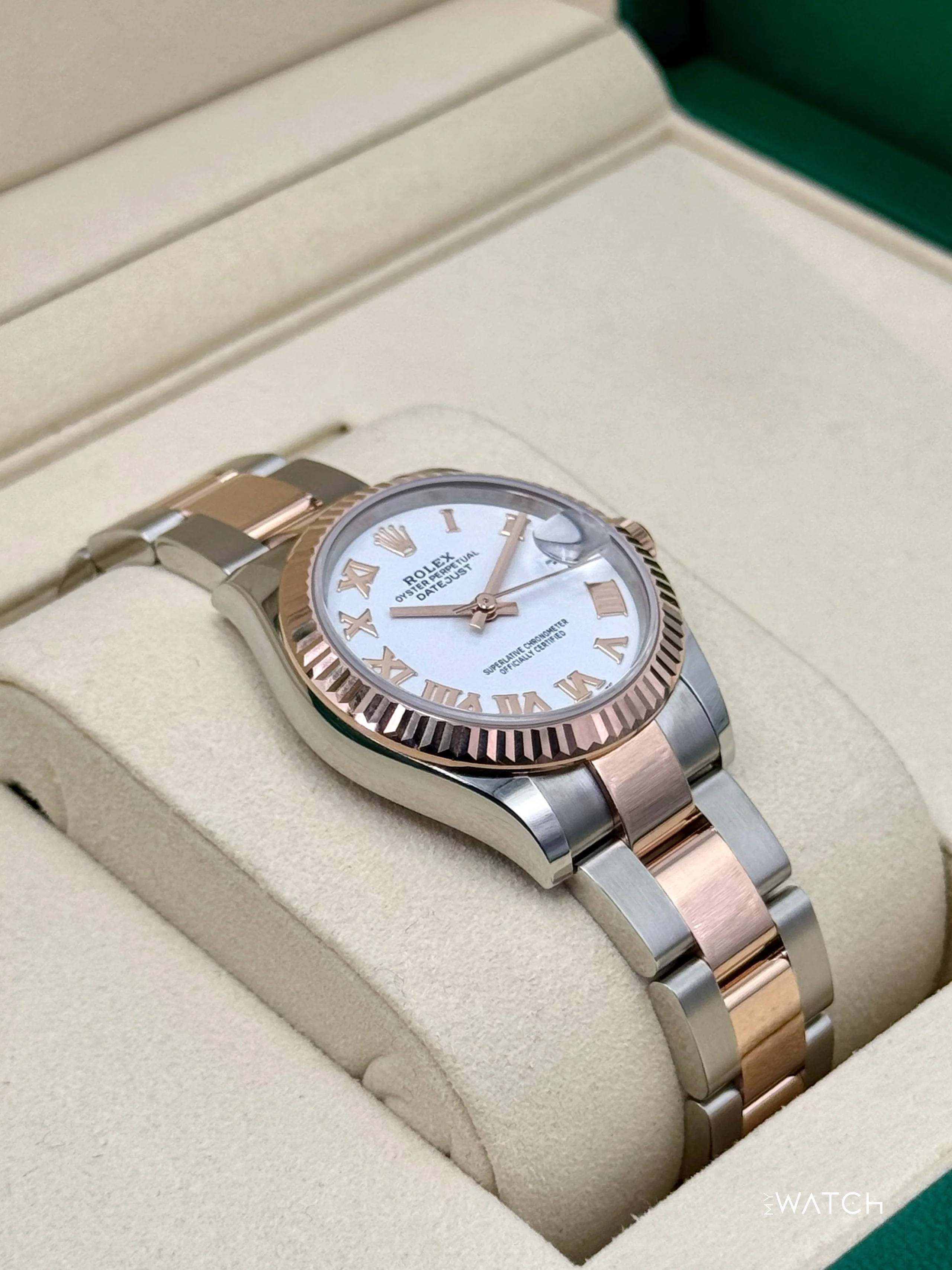 NEW 2025 Rolex Ladies Datejust 31mm 278271 Two-Tone Oyster White Dial - Image 6