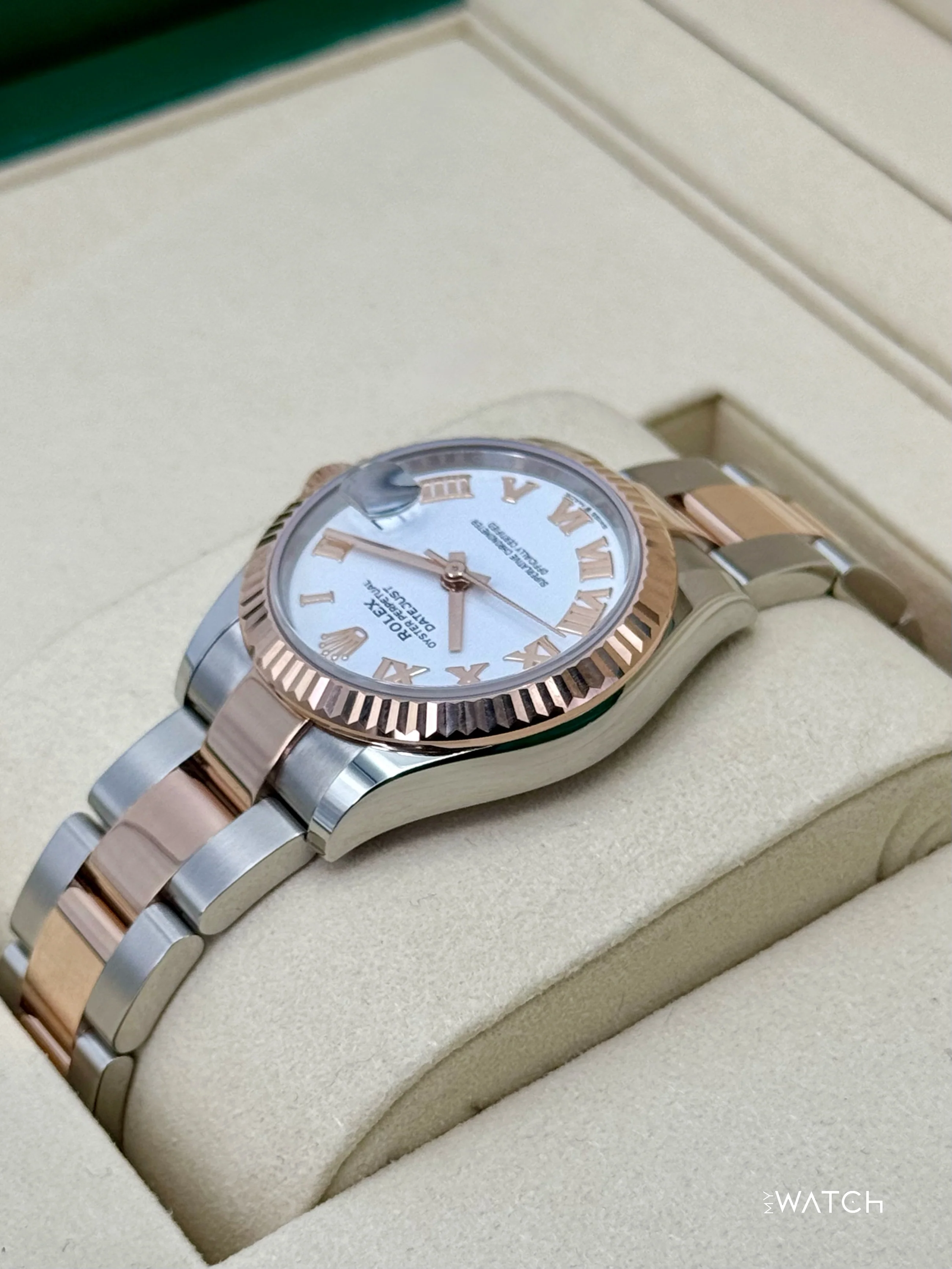 NEW 2025 Rolex Ladies Datejust 31mm 278271 Two-Tone Oyster White Dial - Image 7