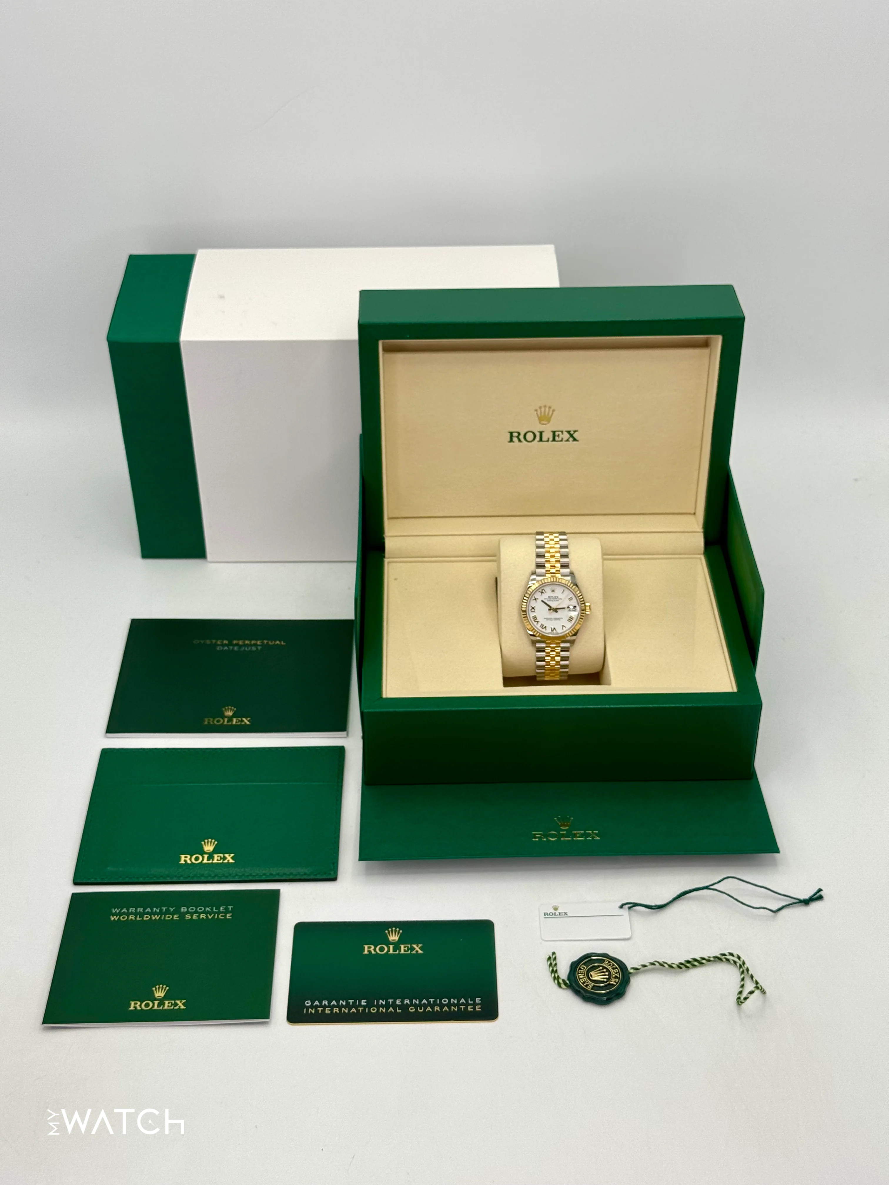 NEW 2025 Rolex Datejust 31mm 278273 Two-Tone Jubilee White Dial - Image 10