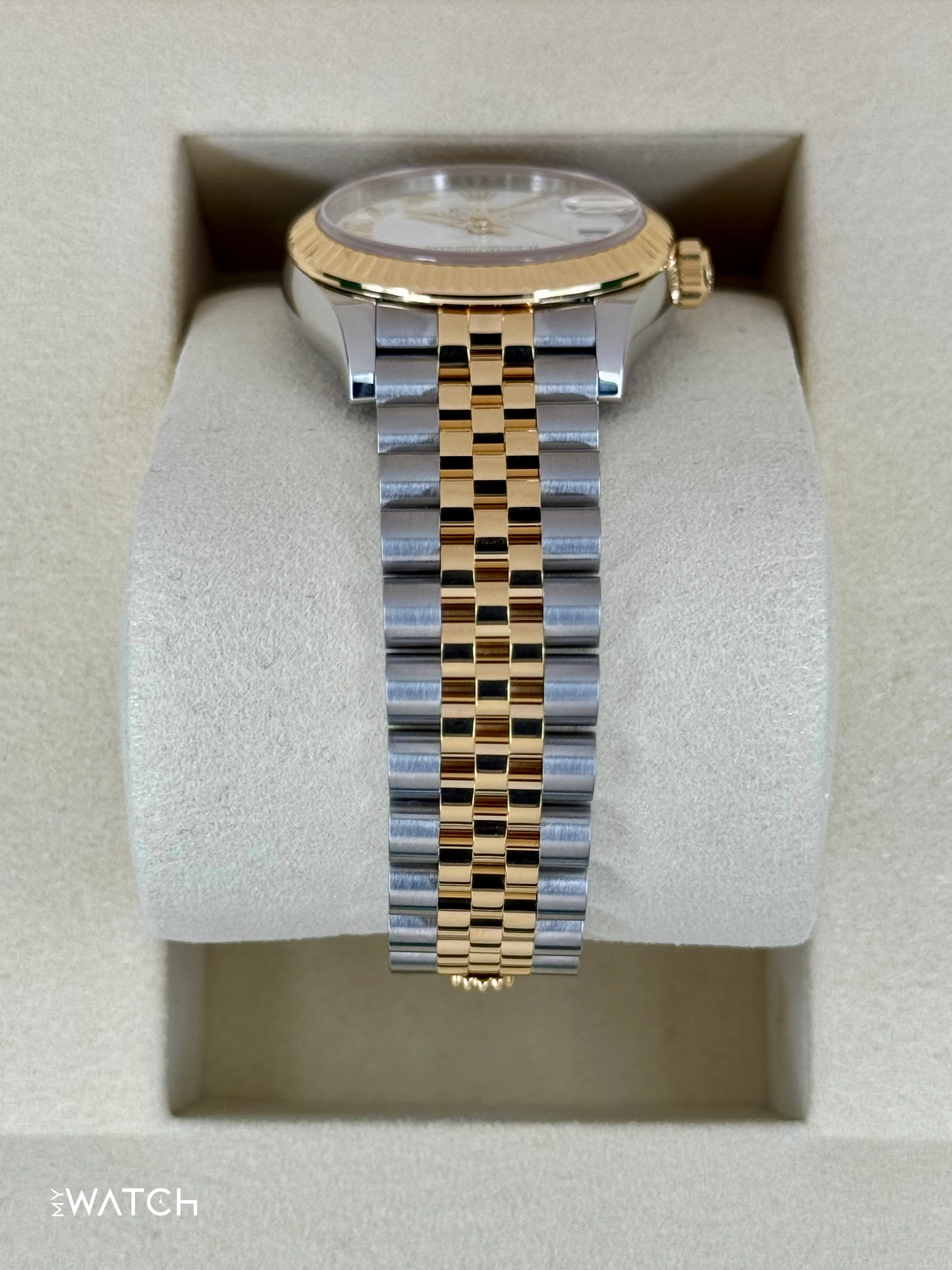 NEW 2025 Rolex Datejust 31mm 278273 Two-Tone Jubilee White Dial - Image 3