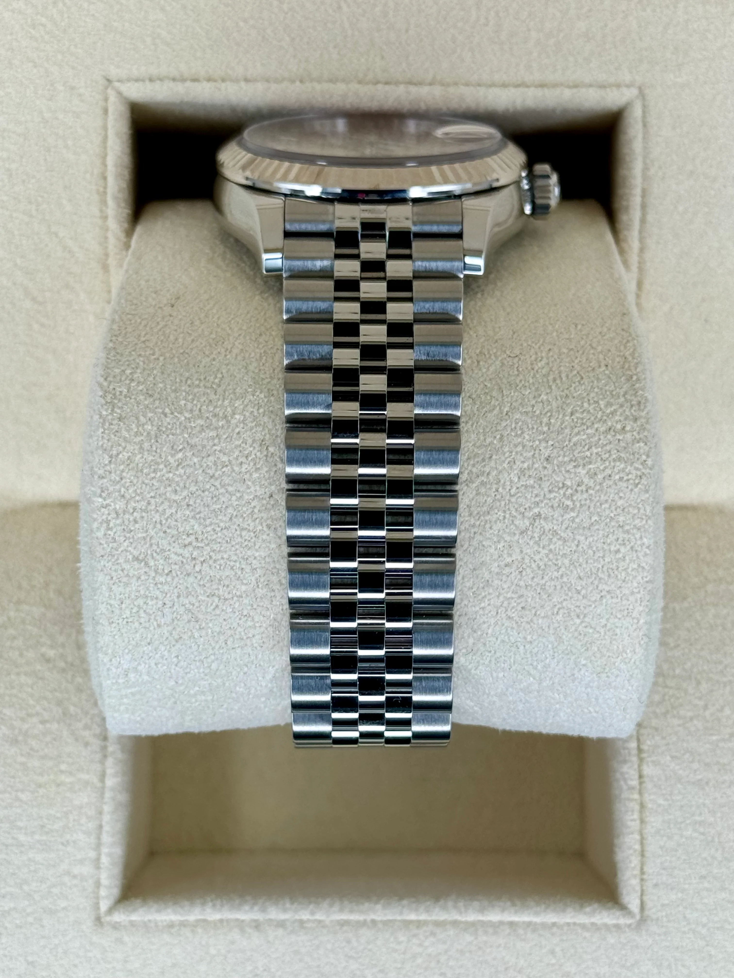 NEW 2025 Rolex Datejust 31mm 278274 Stainless Steel Jubilee Pink Dial - Image 3
