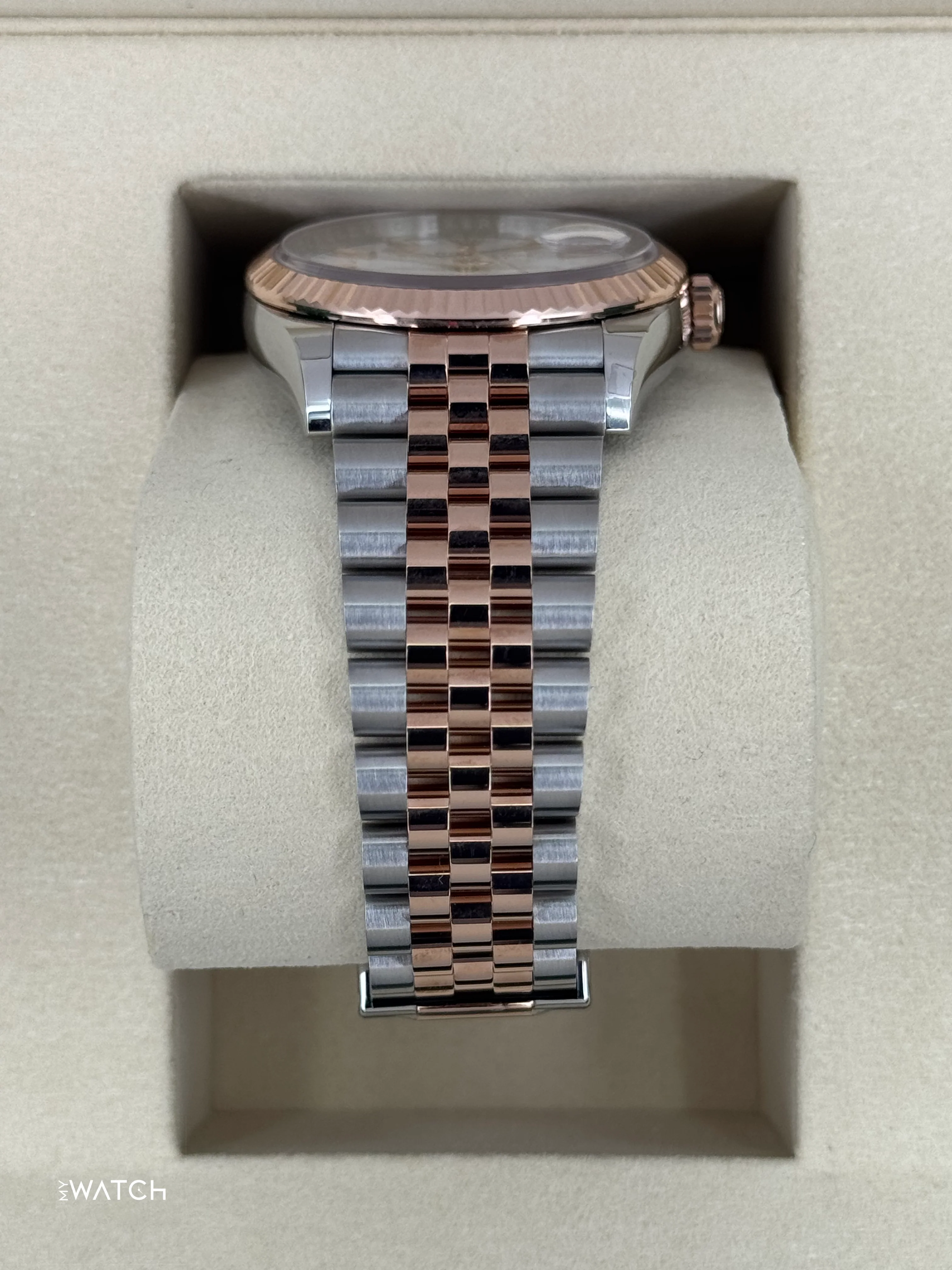 NEW 2025 Rolex Datejust 36mm 126231 Two-Tone Jubilee White Dial - Image 3