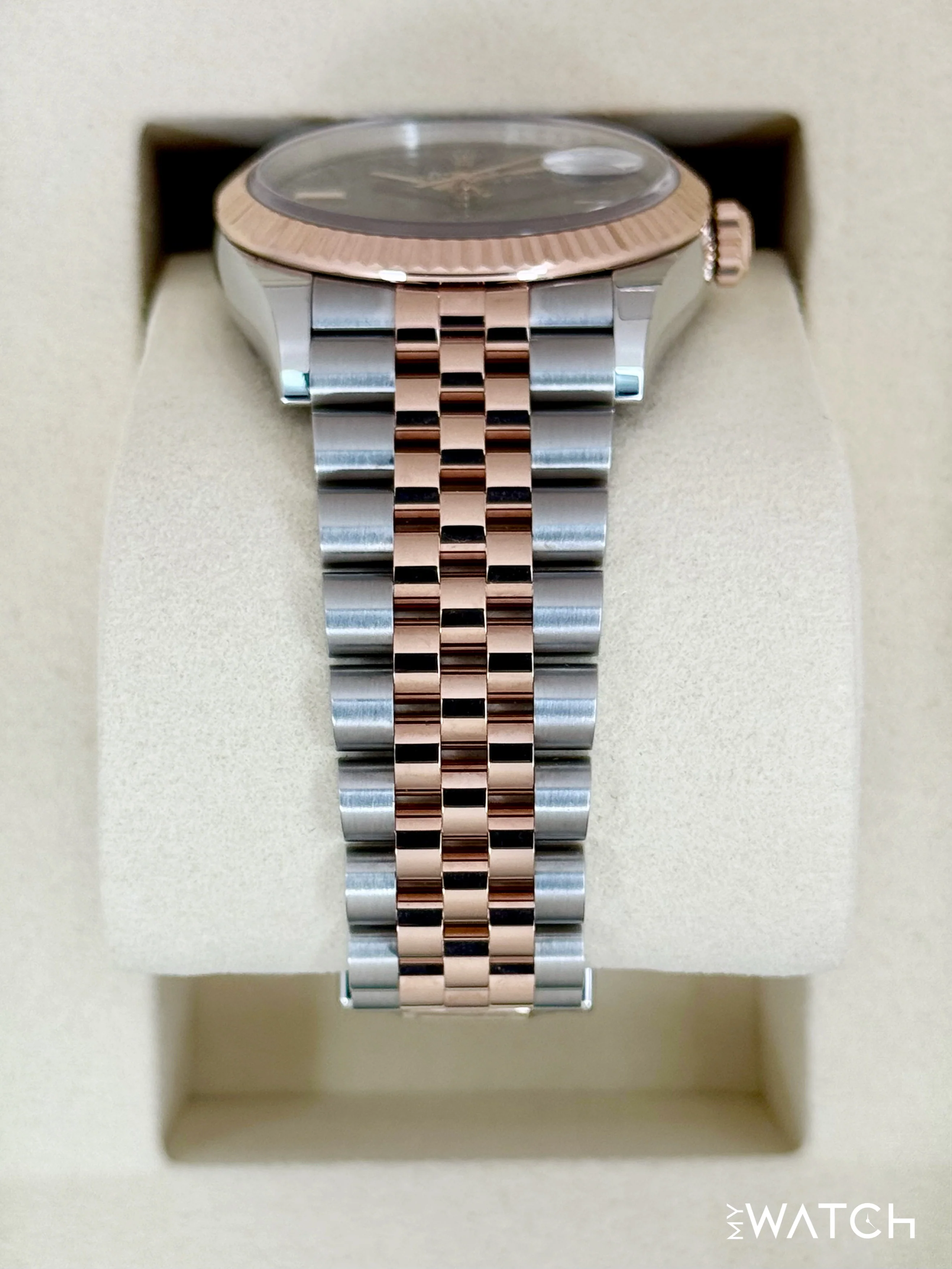 NEW 2025 Rolex Datejust 36mm 126231 Two-Tone Jubilee Wimbledon Dial (STICKERED) - Image 3