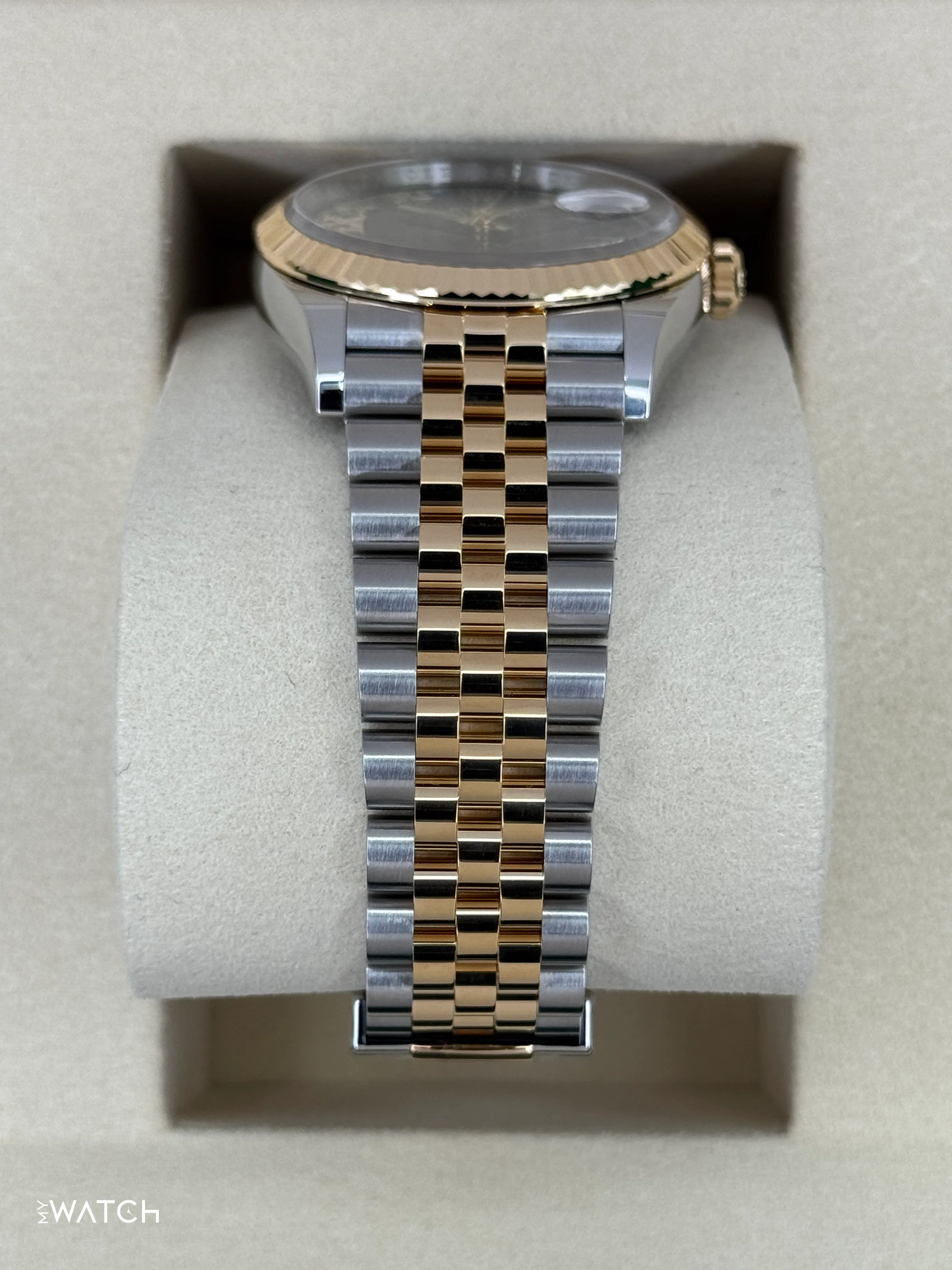 NEW 2025 Rolex Datejust 36mm 126233 Two-Tone Jubilee Green Diamond Dial - Image 3