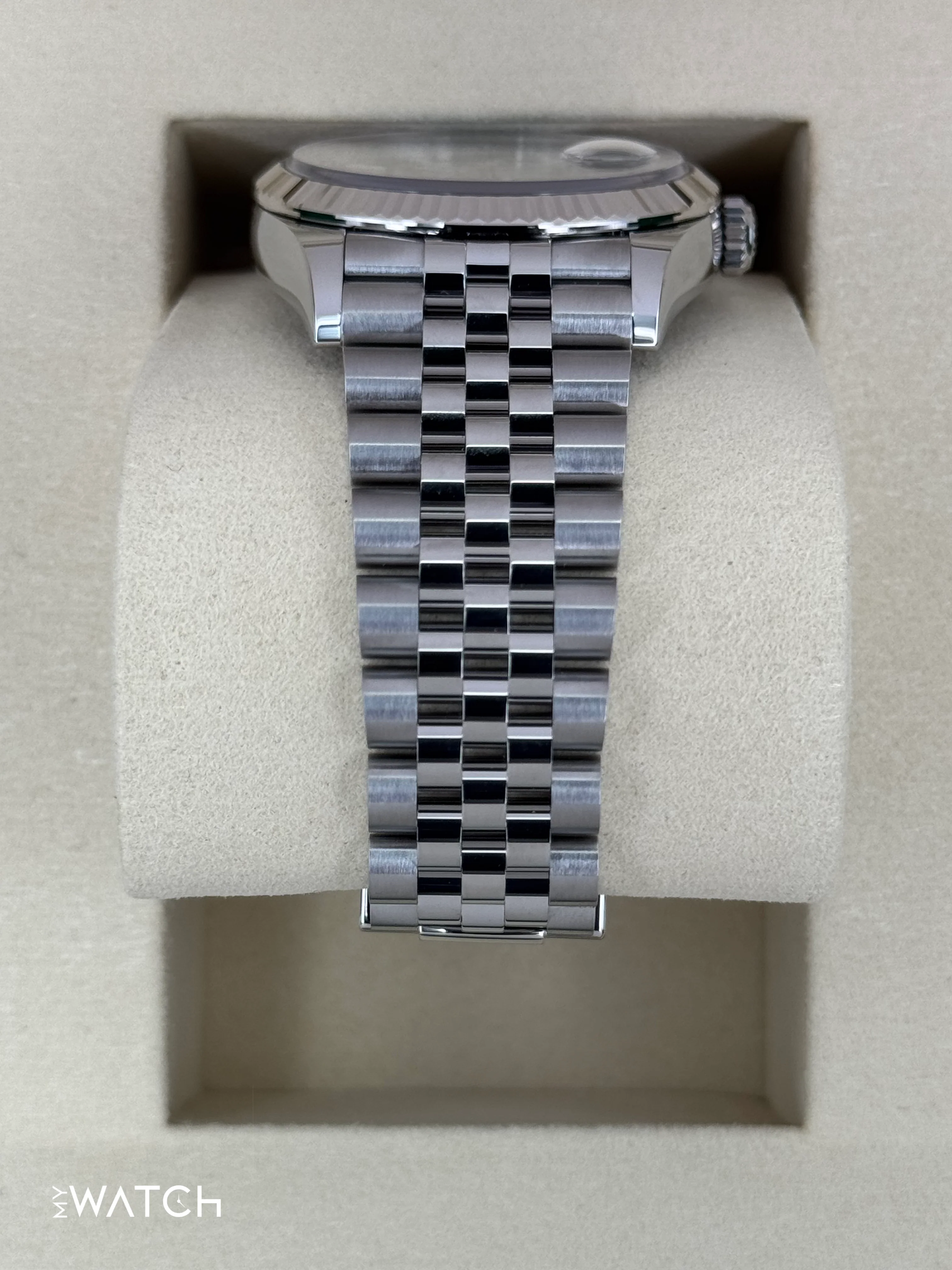 NEW 2025 Rolex Datejust 36mm 126234 Jubilee Green Dial - Image 3