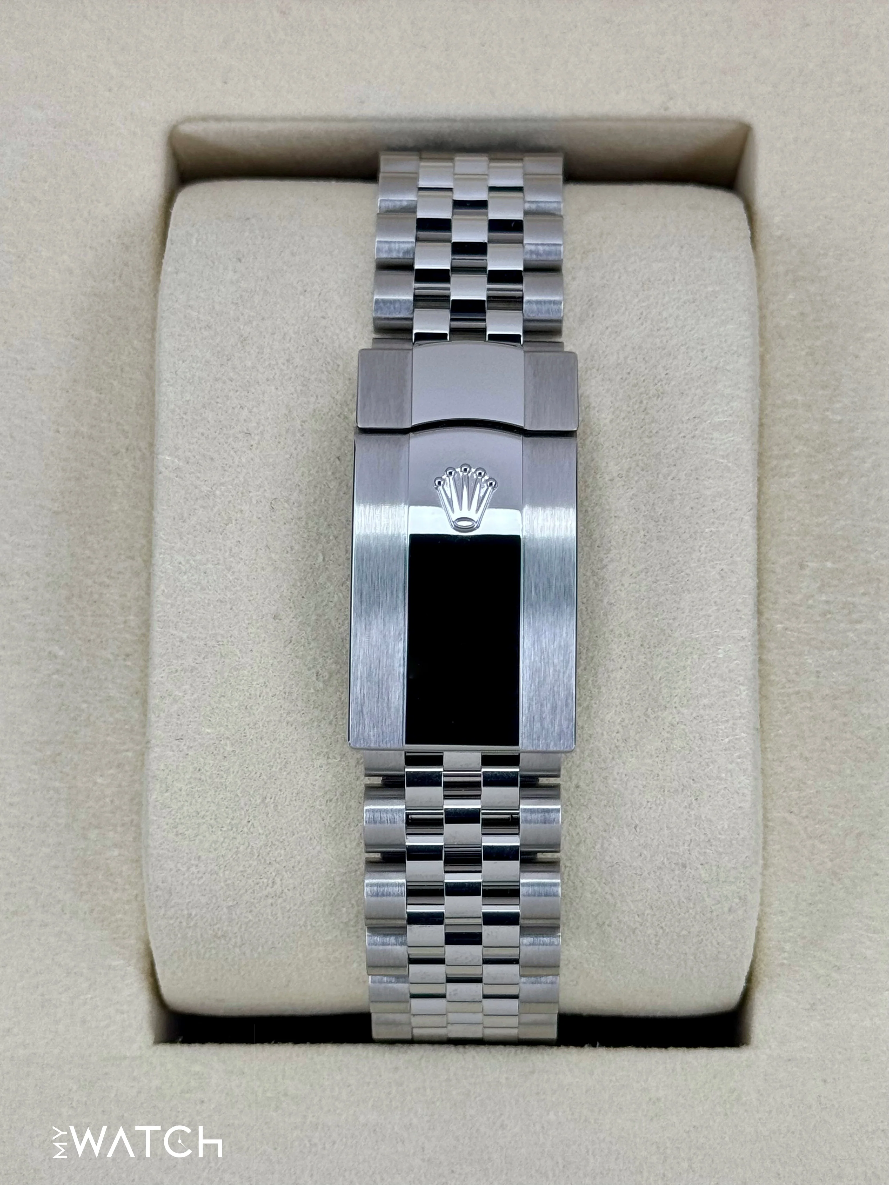 NEW 2025 Rolex Datejust 36mm 126234 Stainless Steel Jubilee Black Dial - Image 2