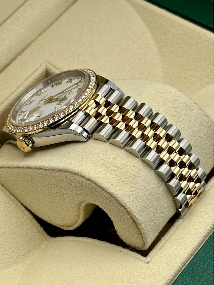NEW 2025 Rolex Datejust 36mm 126283RBR Two-Tone Jubilee Diamond Bezel - Image 5