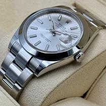 NEW 2025 Rolex Datejust 41mm 126300 Stainless Steel Oyster Silver Dial - Image 2