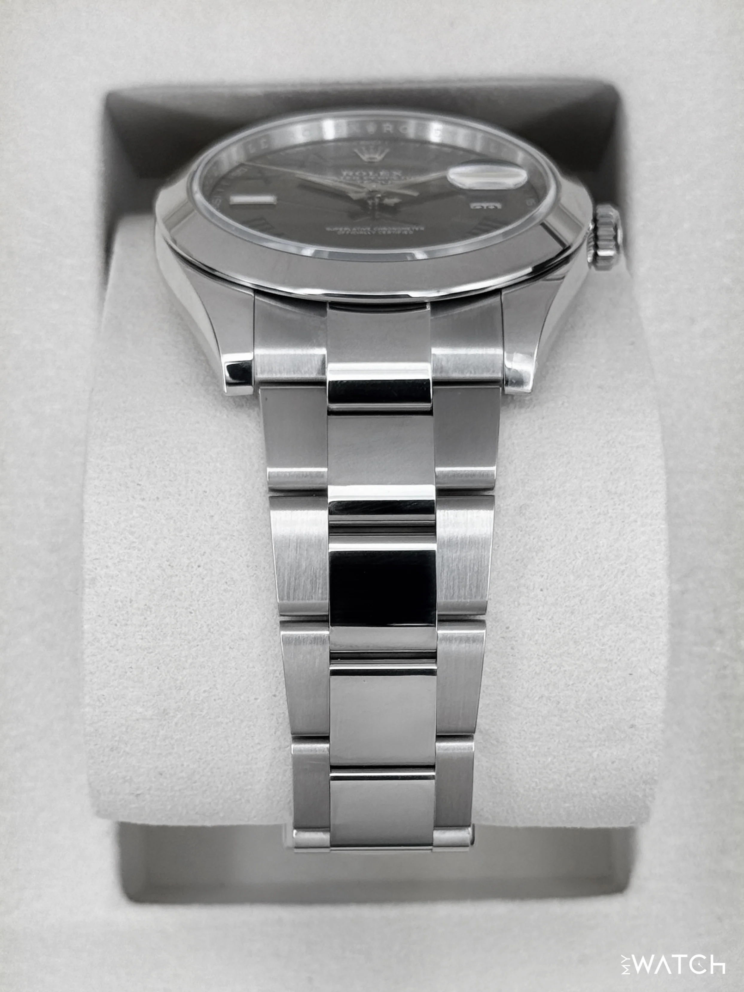 NEW 2026 Rolex Datejust 41mm 126300 Wimbledon Dial Oyster - Image 3