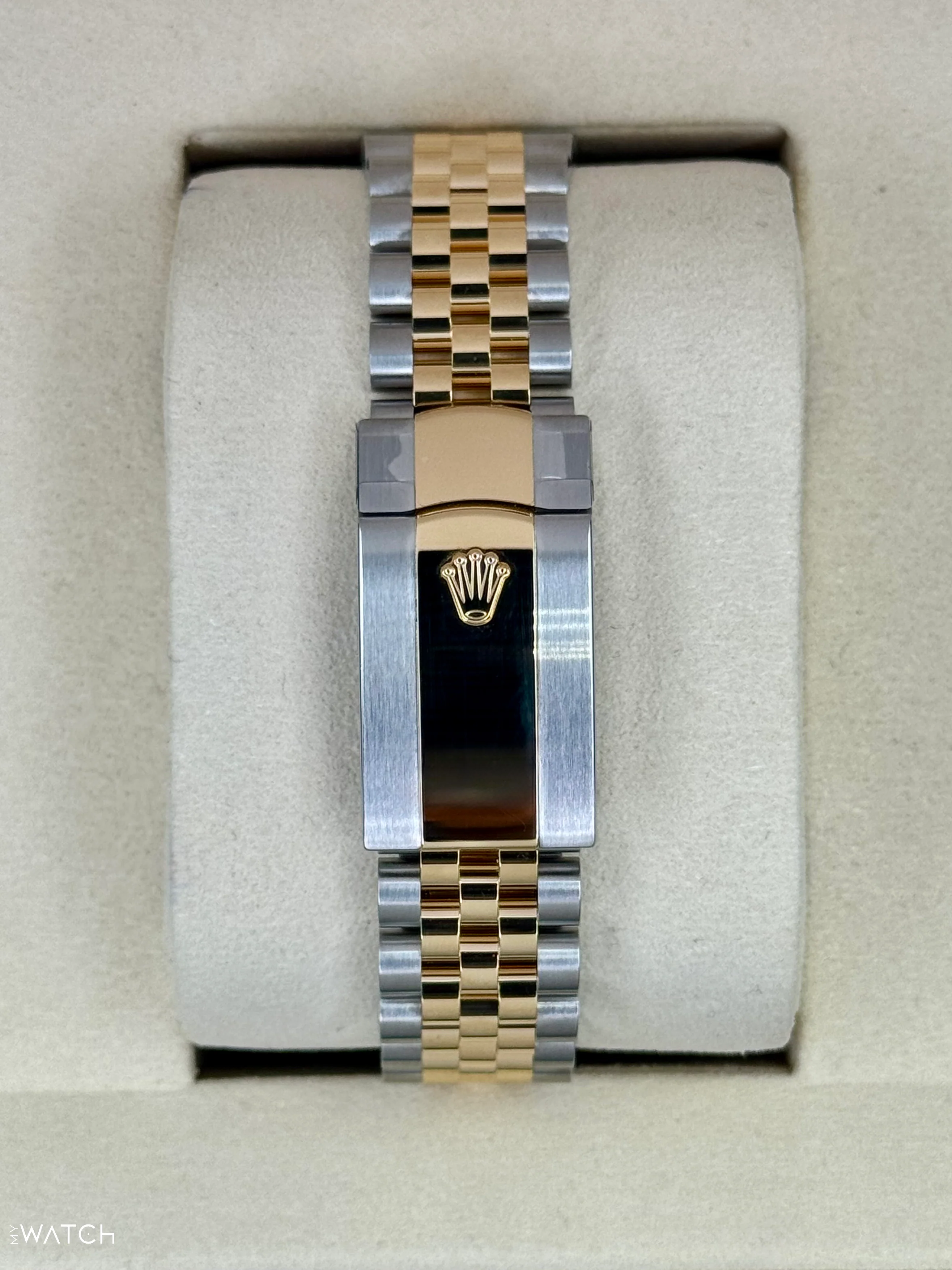 NEW 2025 Rolex Datejust 41mm 126333 Two-Tone Jubilee Black Dial (STICKERED) - Image 2