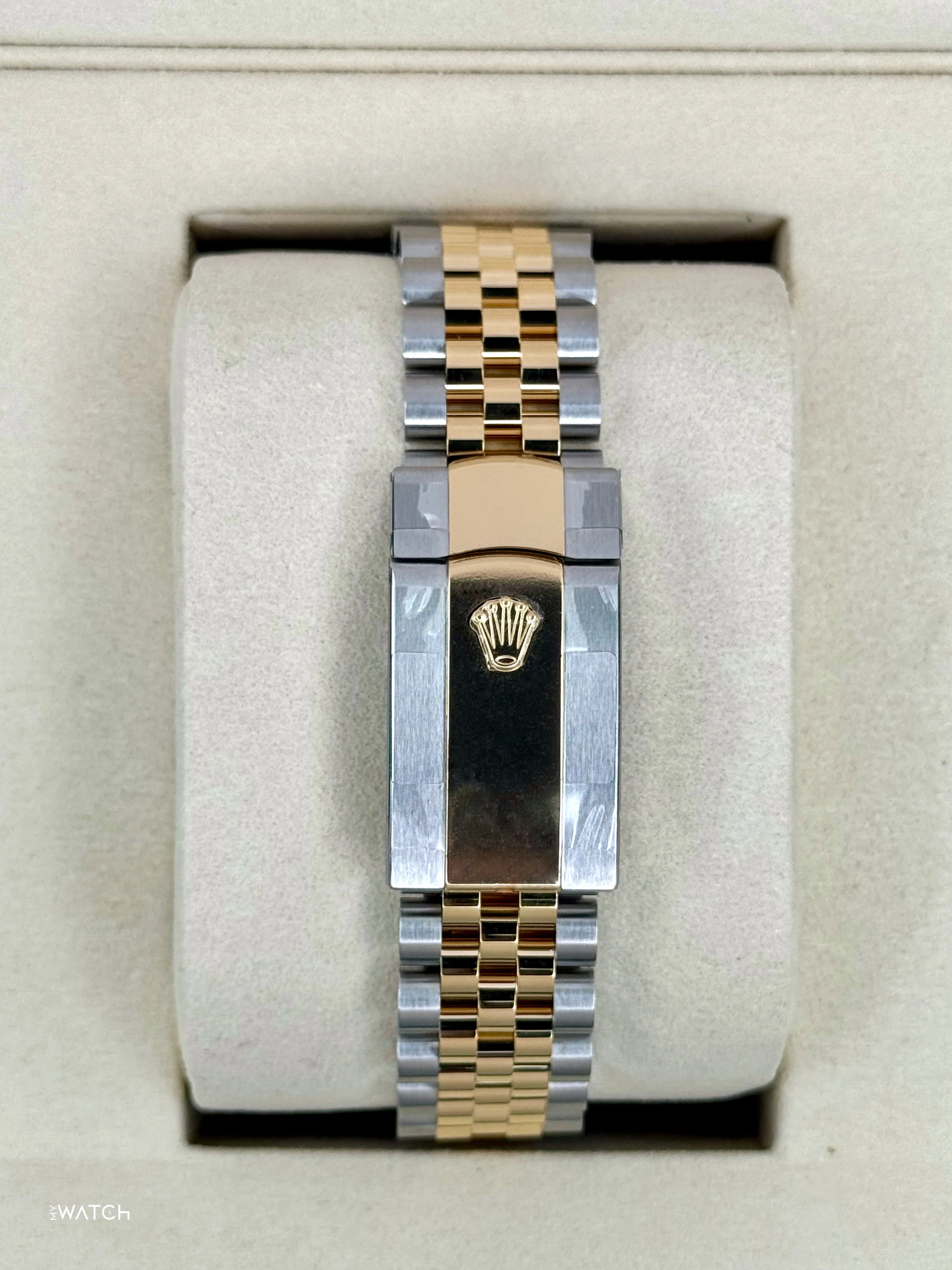 NEW 2025 Rolex Datejust 41mm 126333 Two-Tone Jubilee Black Dial (STICKERED) - Image 2