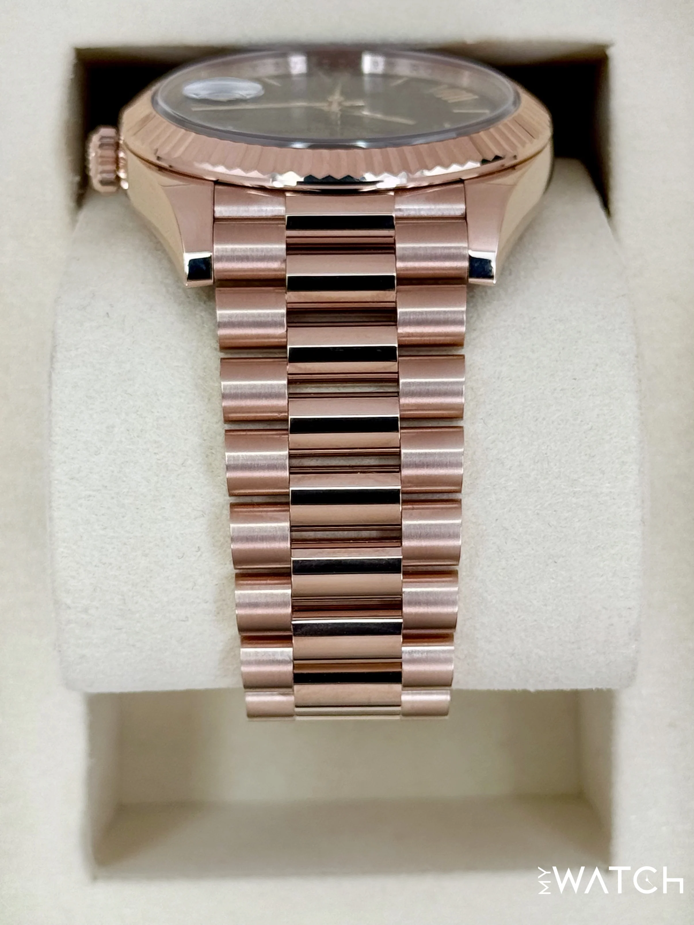NEW 2025 Rolex Day-Date 40mm 228235 Presidential Slate Ombre Dial - Image 4