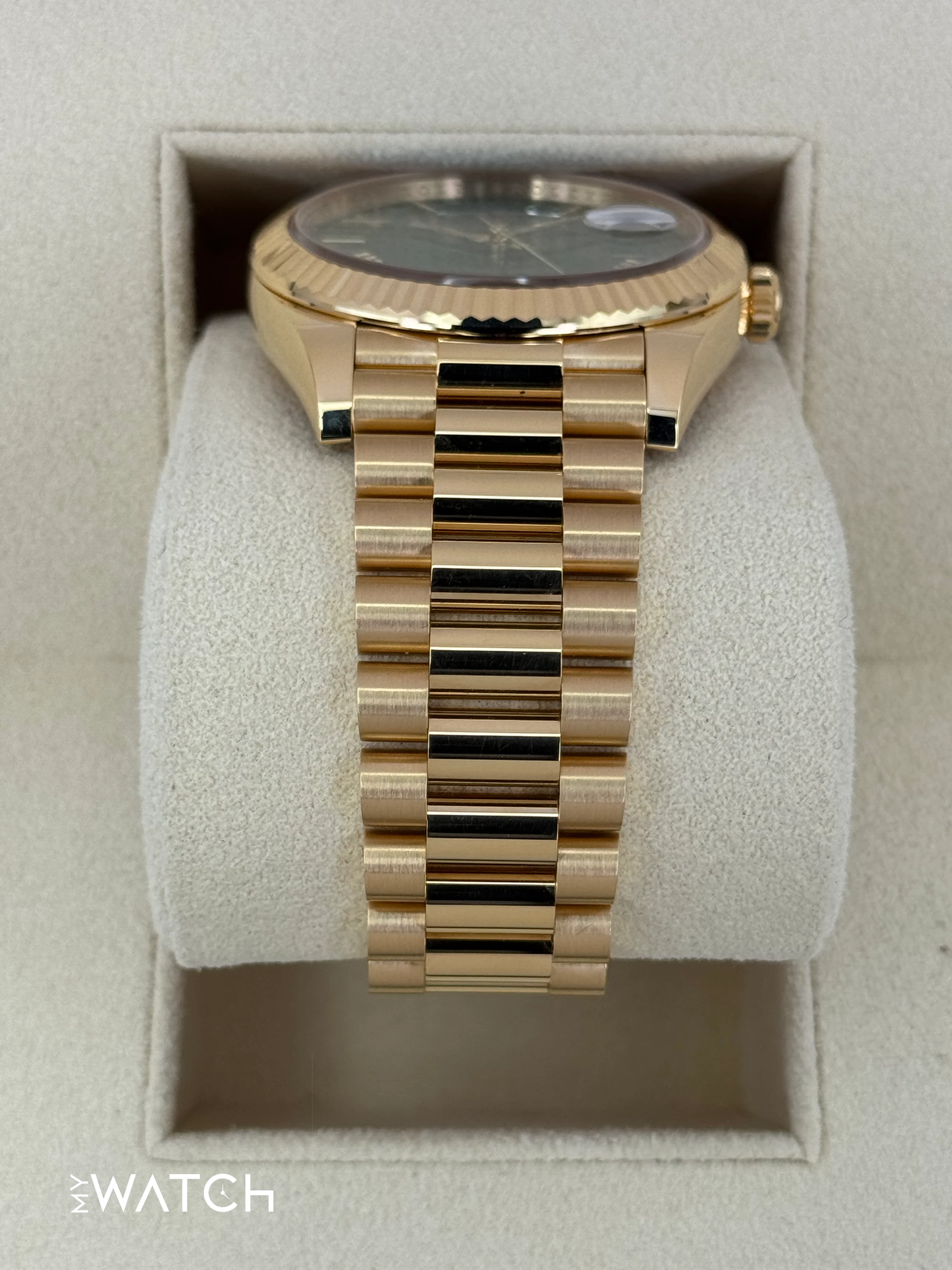 NEW 2025 Rolex Day-Date 40mm 228238 Presidential Green Dial - Image 3