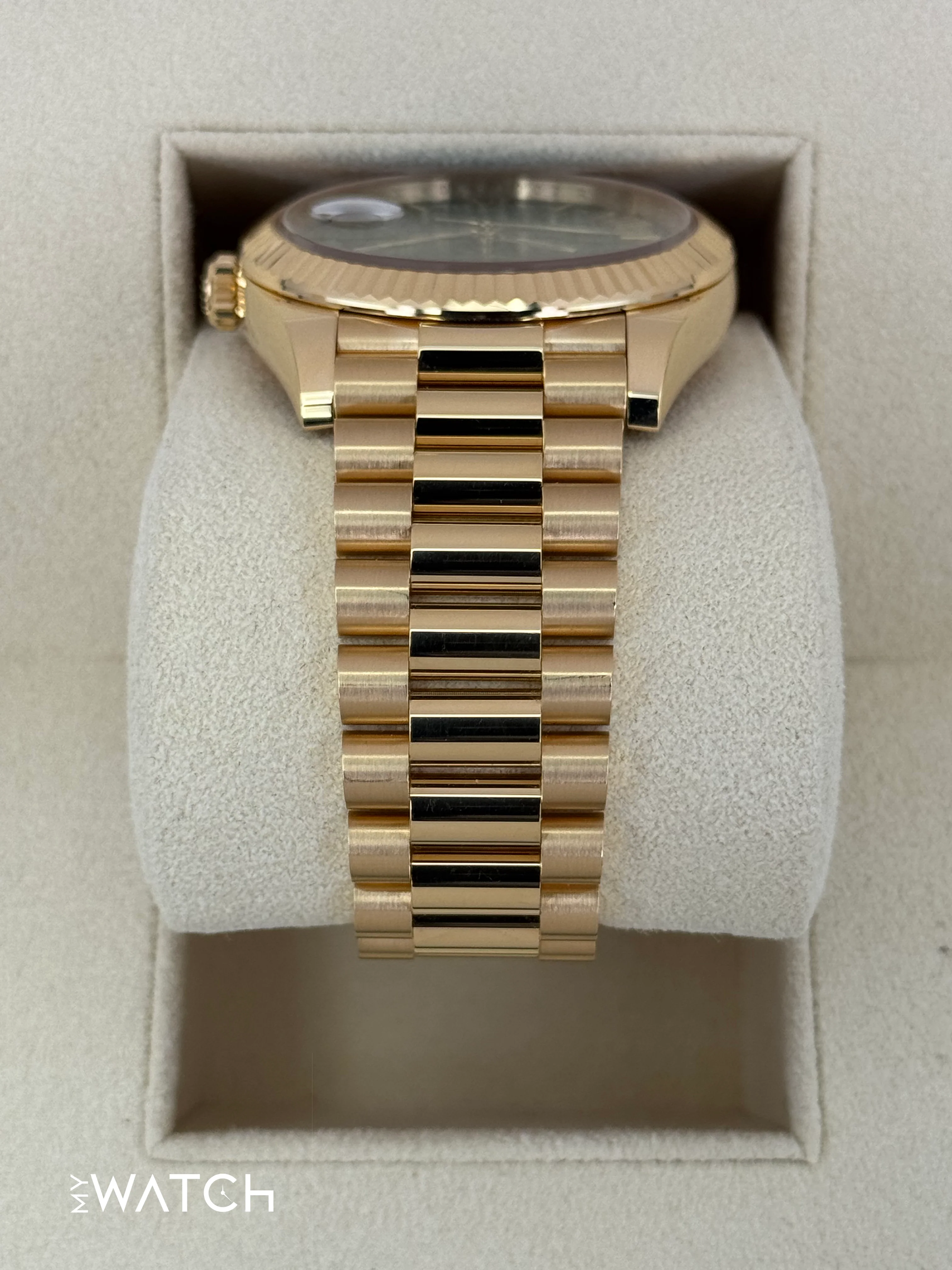 NEW 2025 Rolex Day-Date 40mm 228238 Presidential Green Dial - Image 4