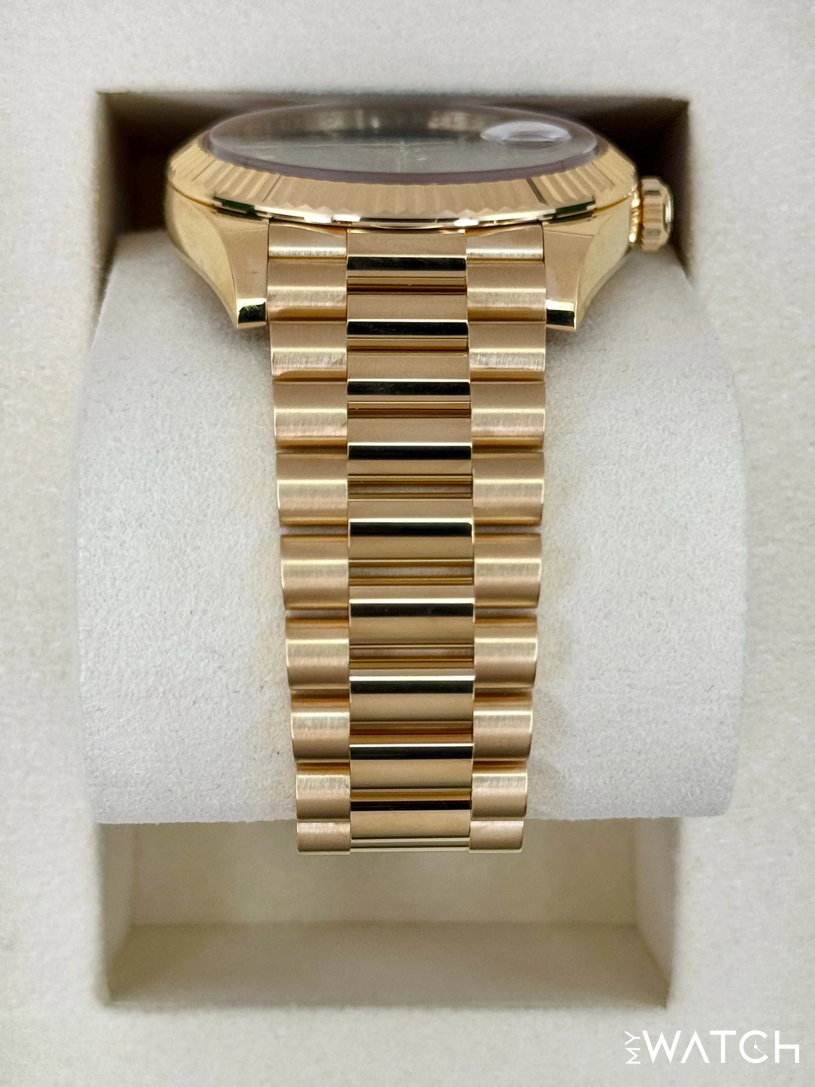 NEW 2025 Rolex Day-Date 40mm 228238 Presidential Green Ombre Dial - Image 3