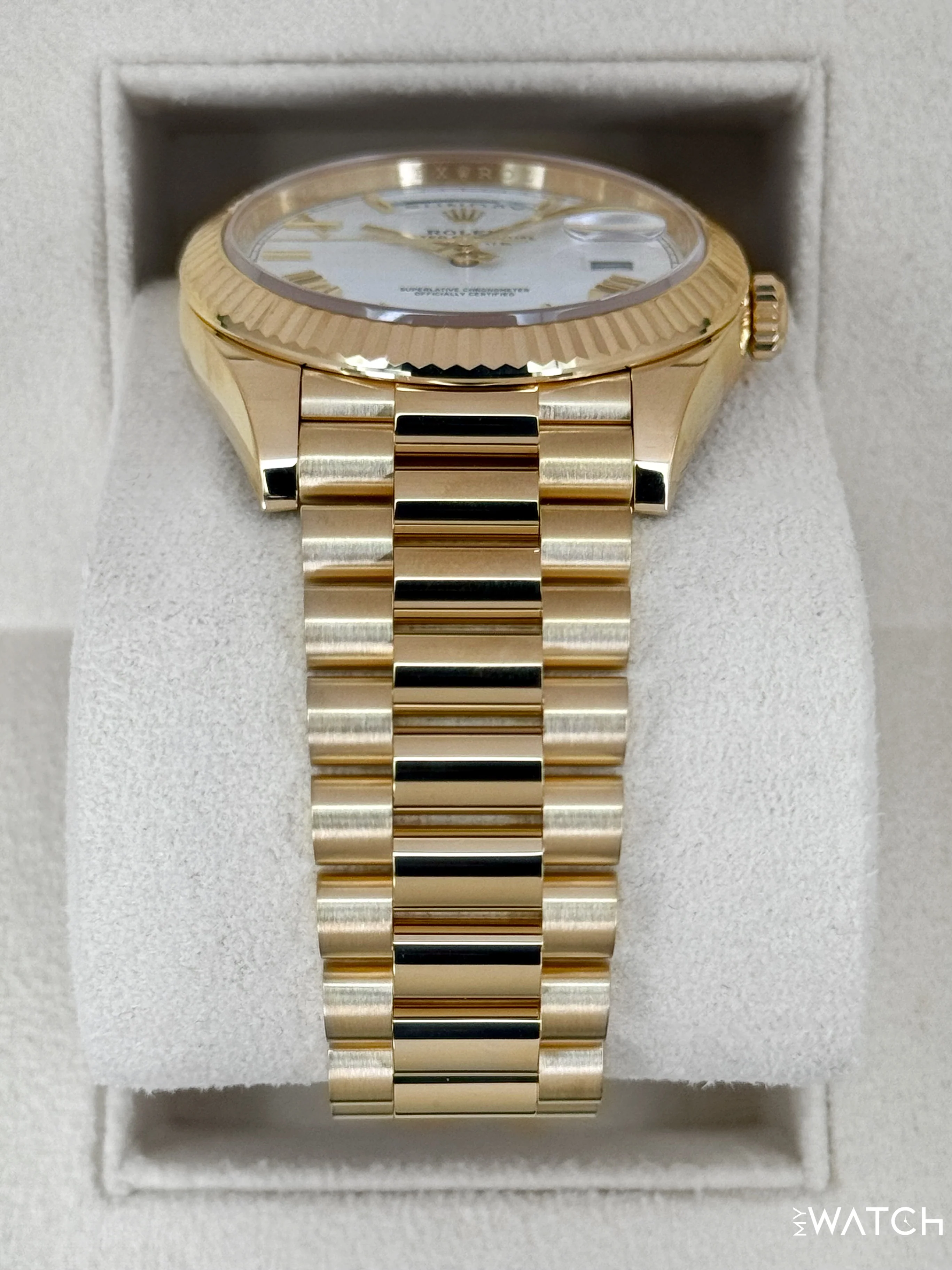 NEW 2025 Rolex Day-Date 40mm 228238 Presidential White Dial - Image 3