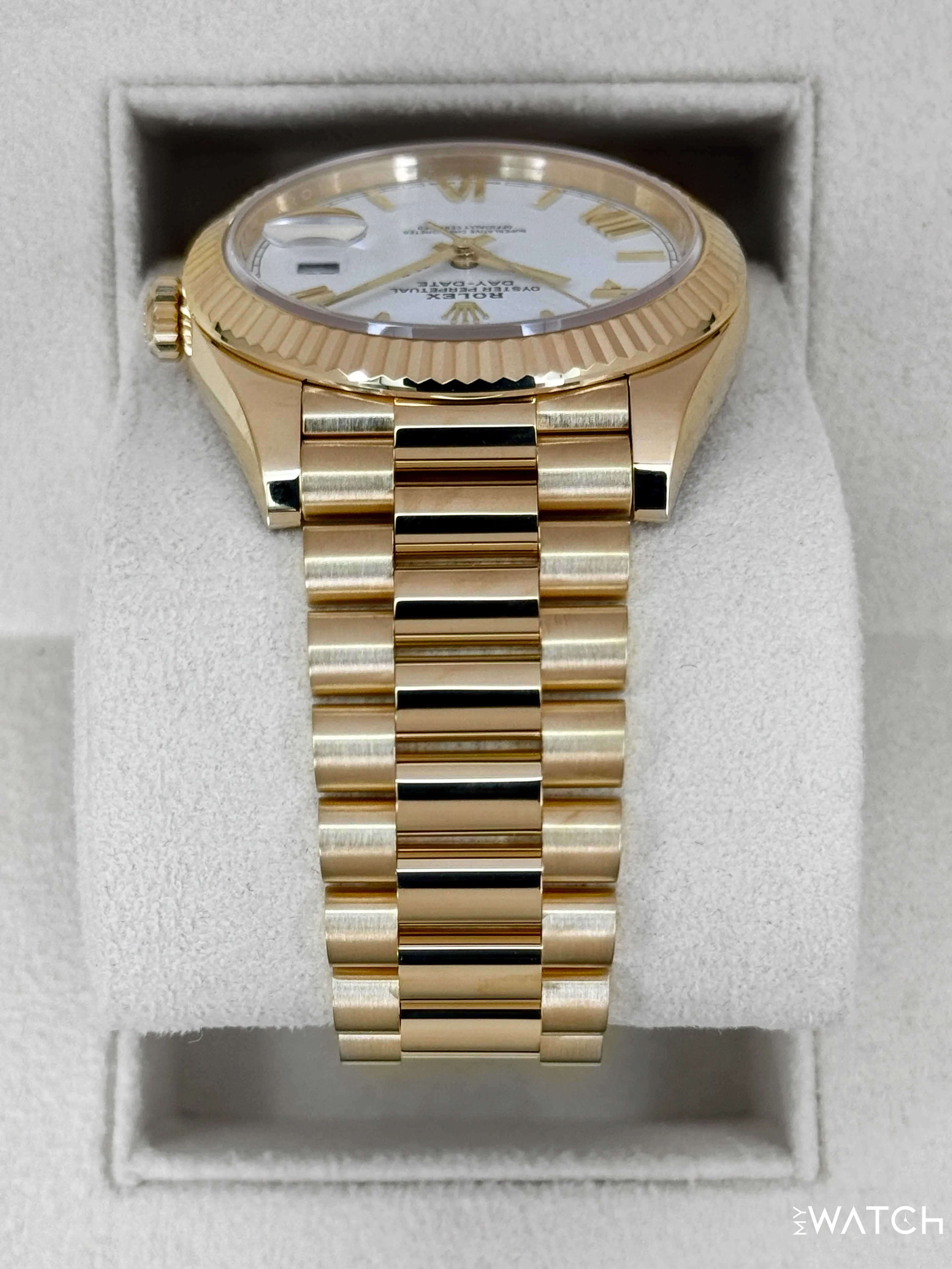 NEW 2025 Rolex Day-Date 40mm 228238 Presidential White Dial - Image 4