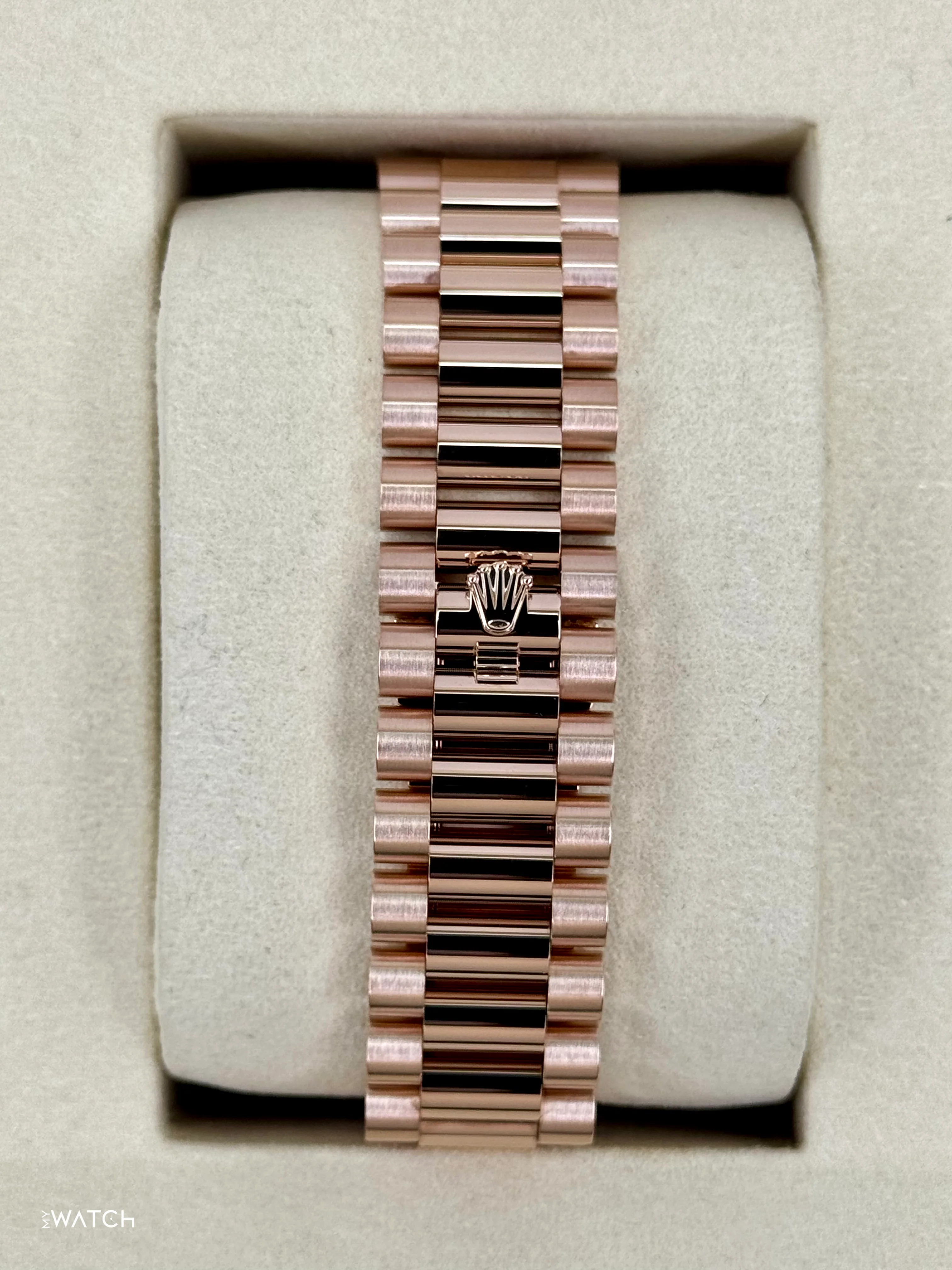 NEW 2025 Rolex Day-Date 40mm 228345RBR Rose Gold Slate Ombre Dial - Image 2