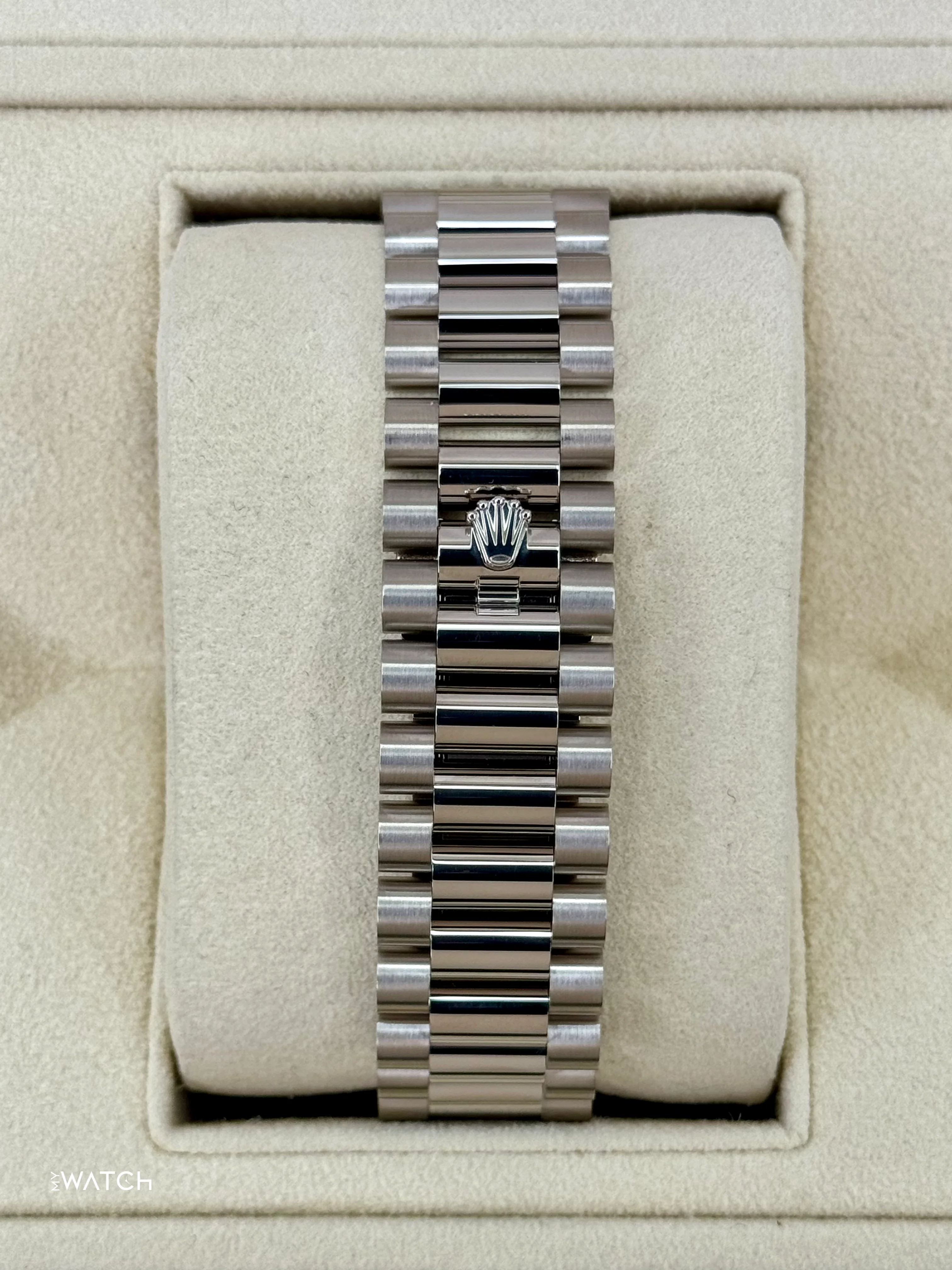 NEW 2025 Rolex Day-Date 40mm 228349RBR Presidential Blue Ombre Dial - Image 2