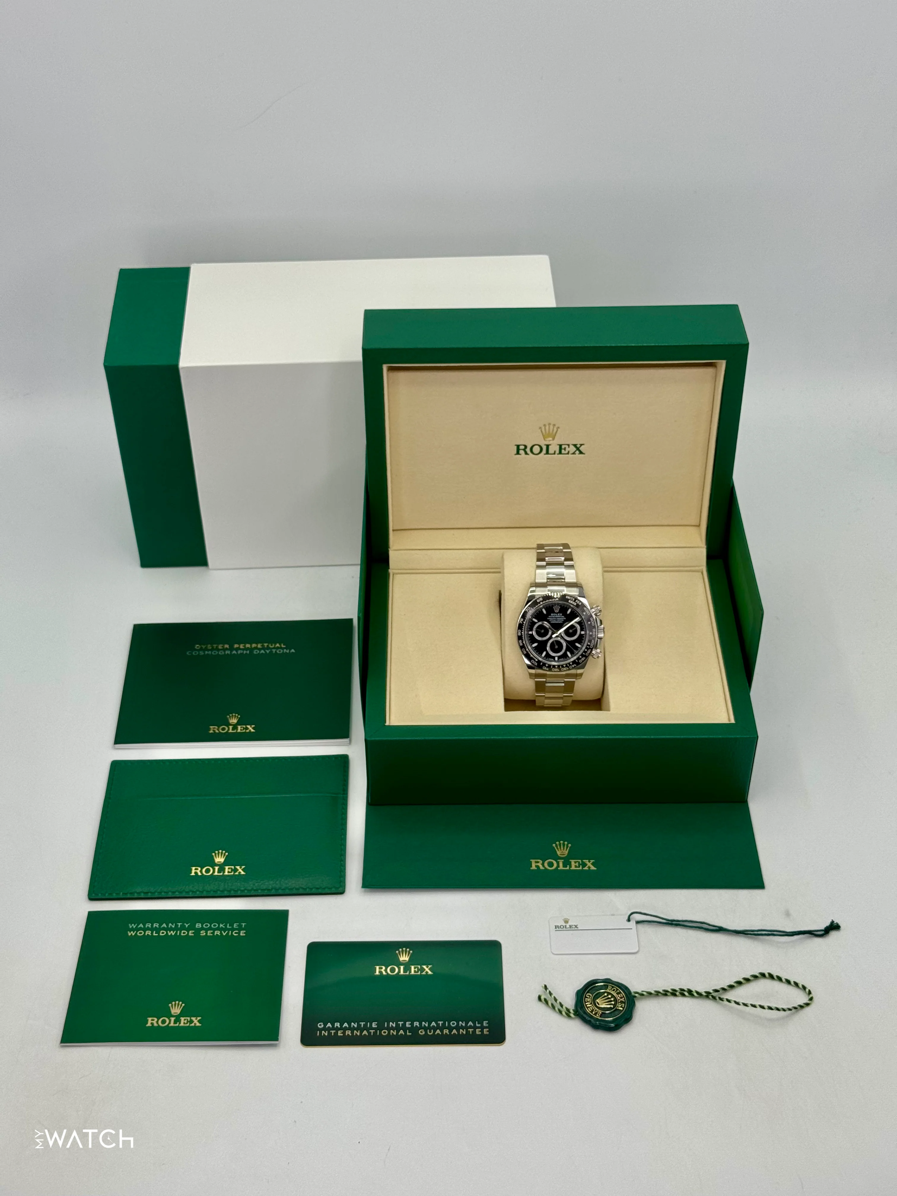 NEW 2025 Rolex Daytona 40mm 126500LN Stainless Steel Black Dial - Image 10