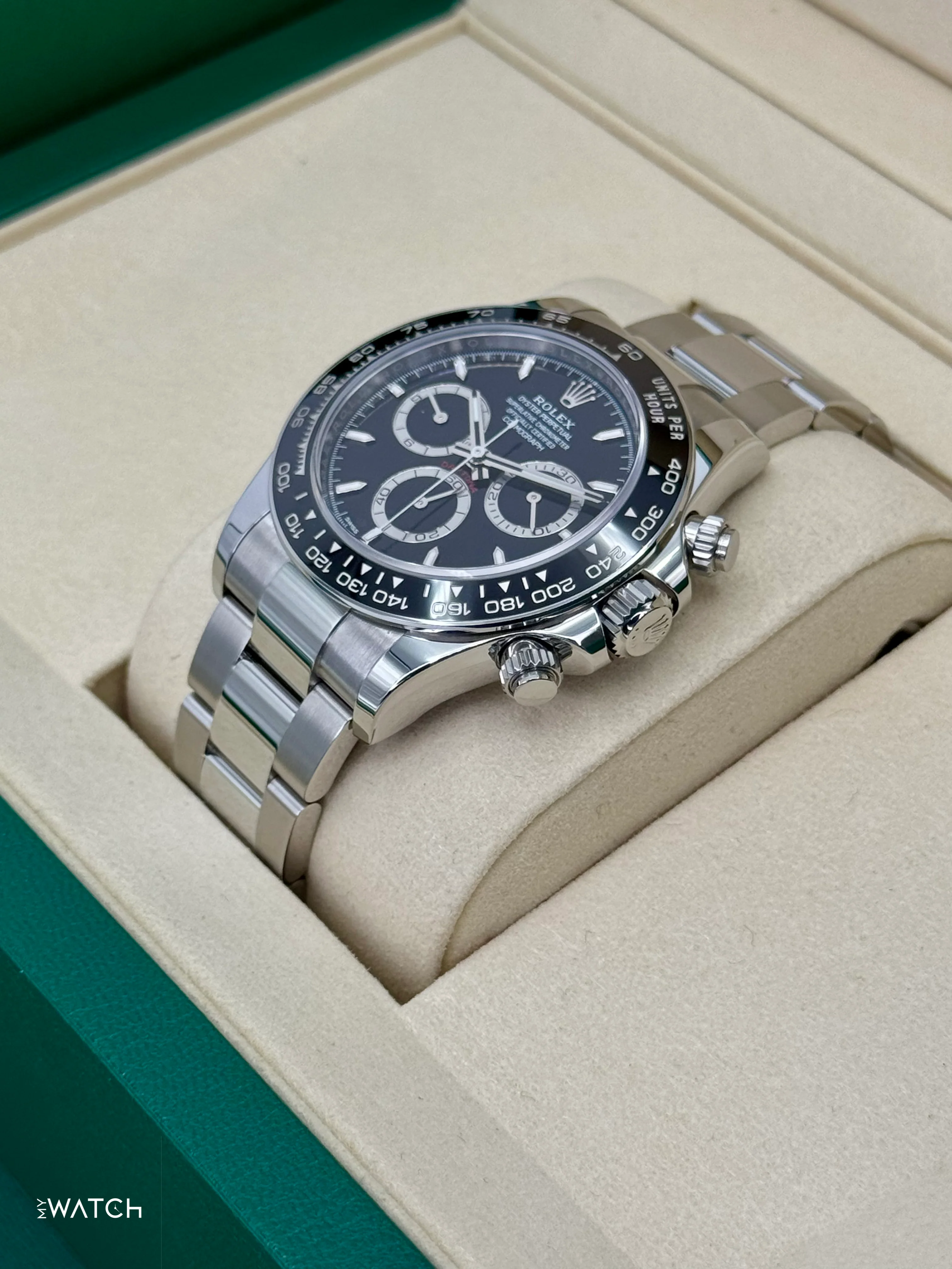NEW 2025 Rolex Daytona 40mm 126500LN Stainless Steel Black Dial - Image 5