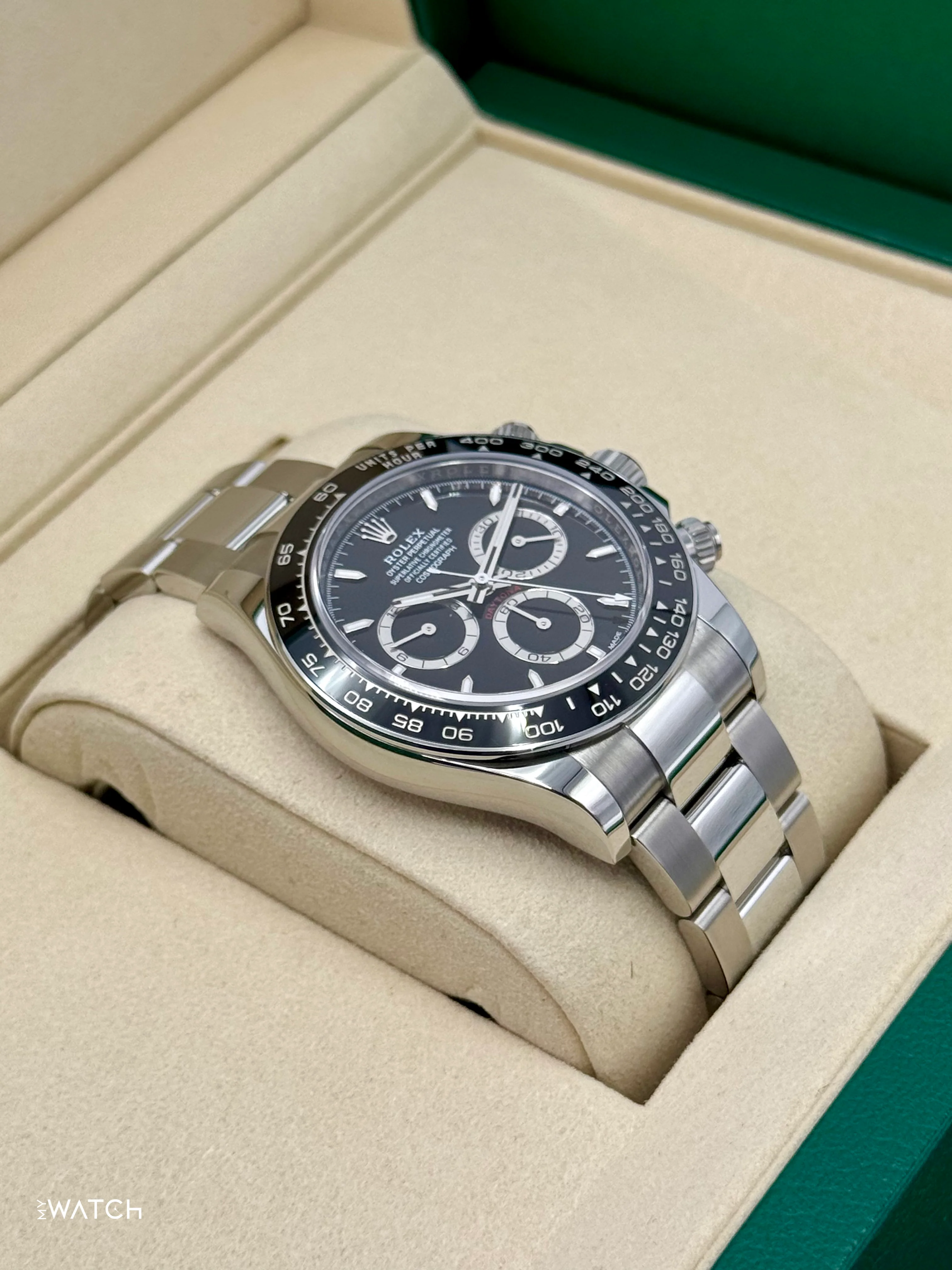 NEW 2025 Rolex Daytona 40mm 126500LN Stainless Steel Black Dial - Image 6