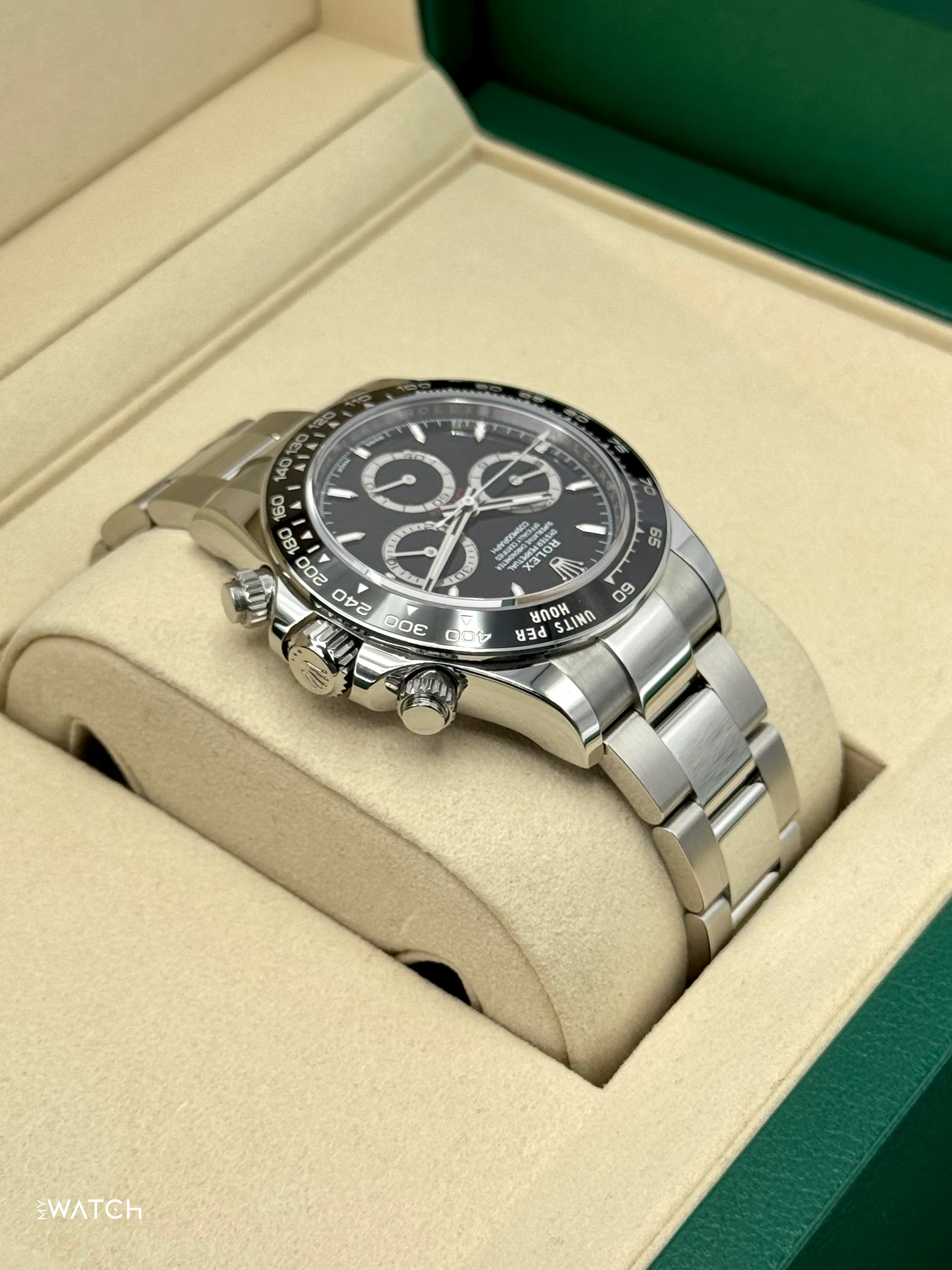 NEW 2025 Rolex Daytona 40mm 126500LN Stainless Steel Black Dial - Image 8