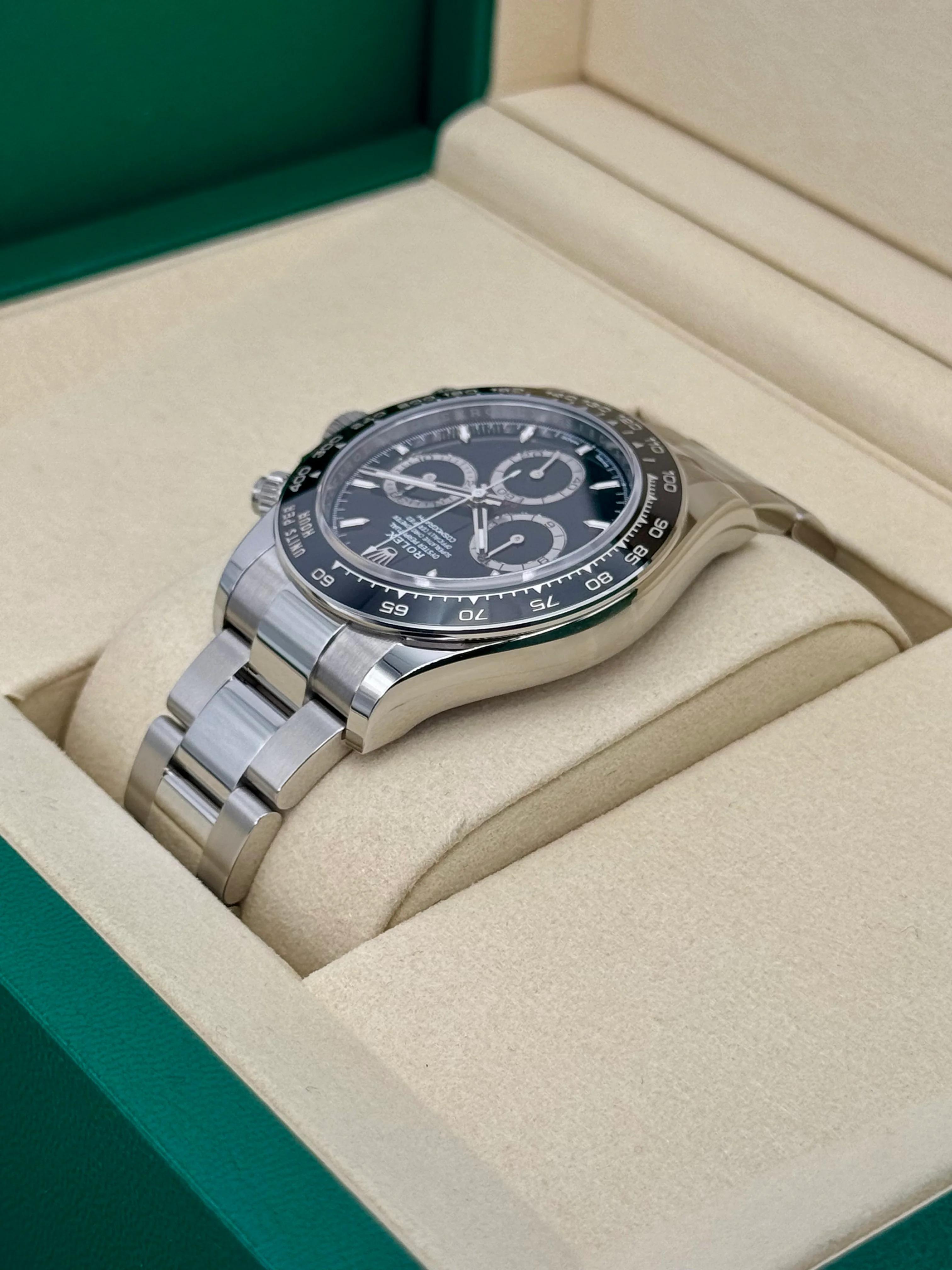 NEW 2025 Rolex Daytona 40mm 126500LN Stainless Steel Black Dial - Image 7