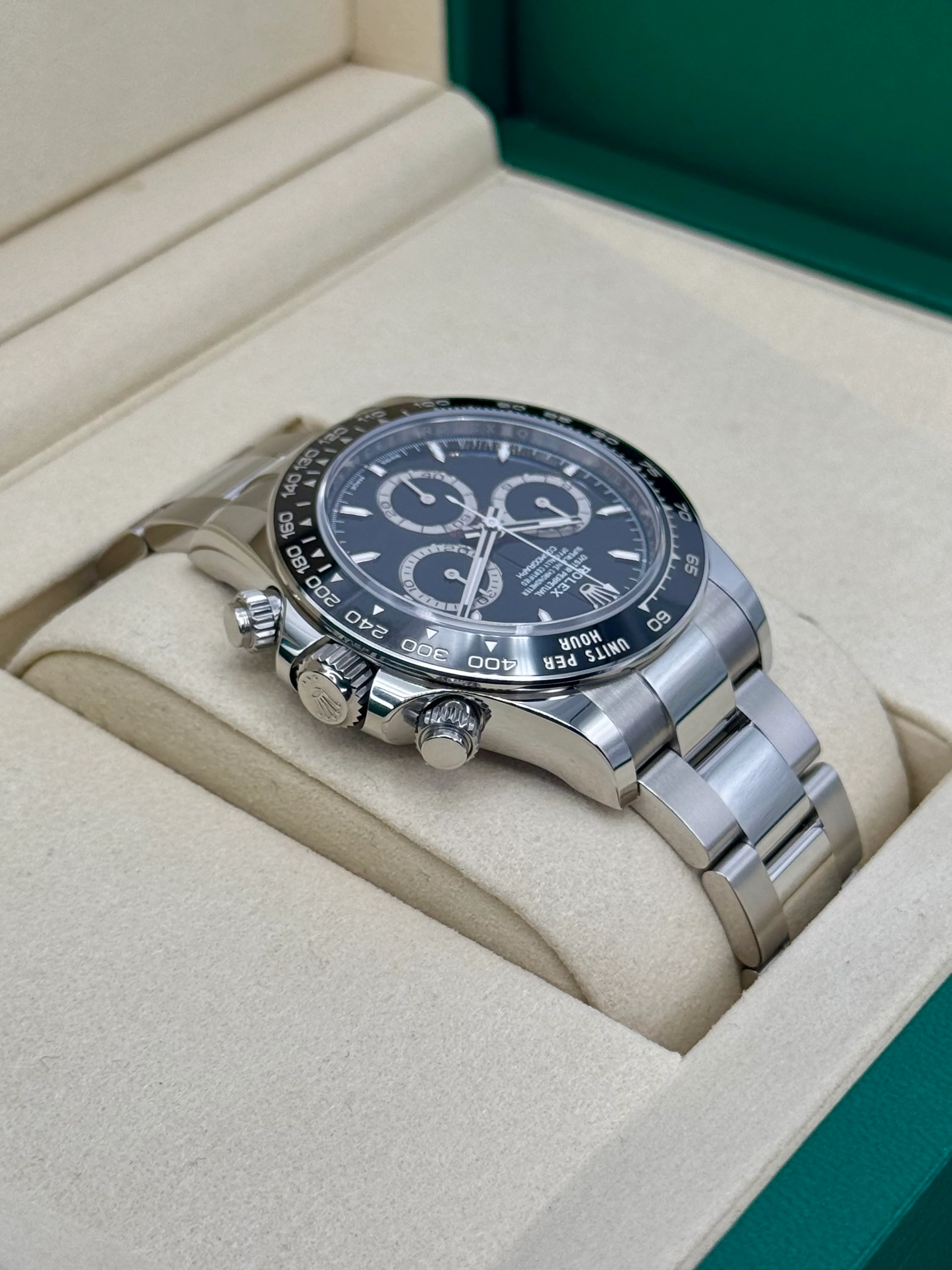 NEW 2025 Rolex Daytona 40mm 126500LN Stainless Steel Black Dial - Image 8