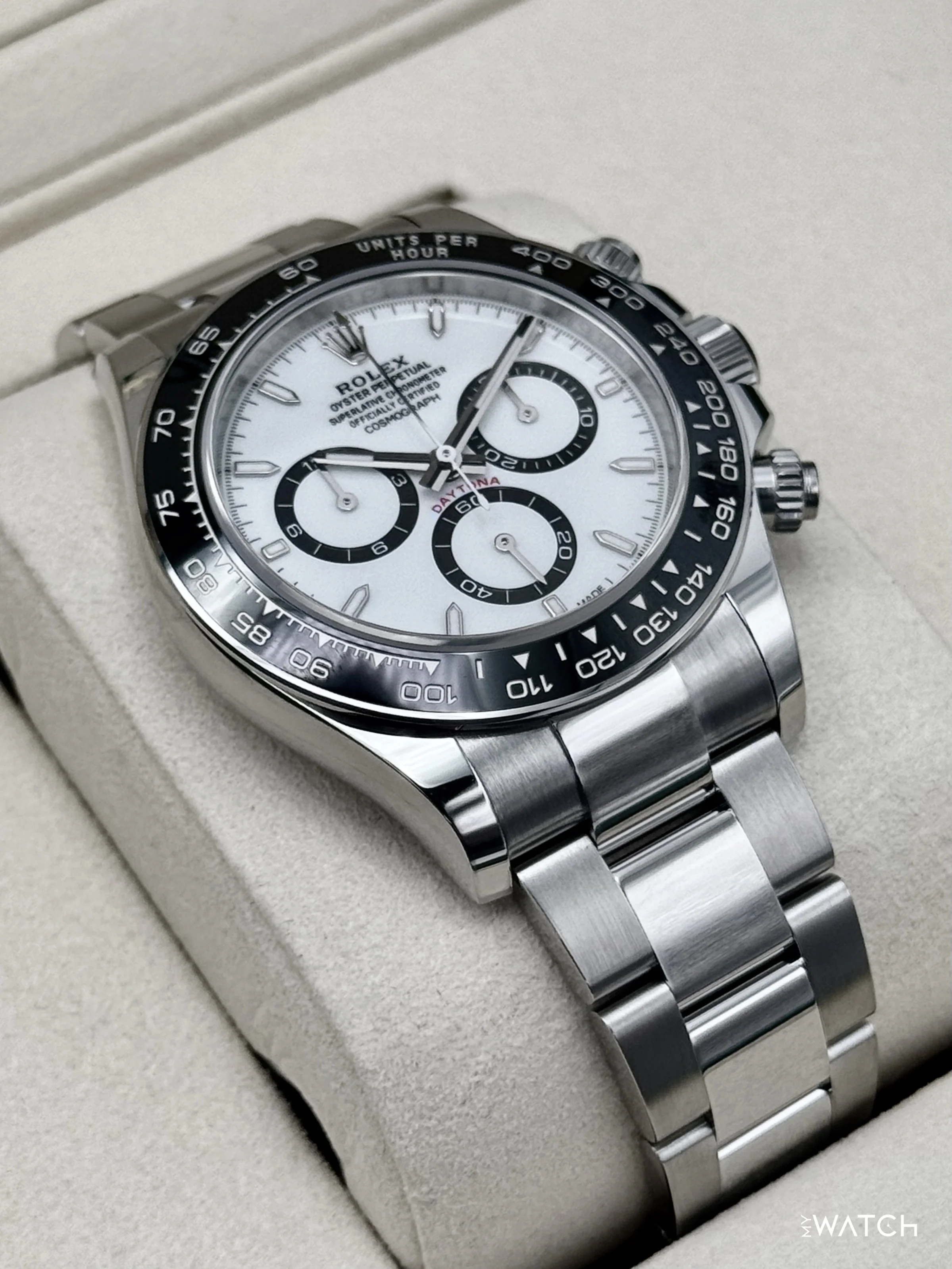 NEW 2025 Rolex Daytona 40mm 126500LN Stainless Steel Panda Dial - Image 6